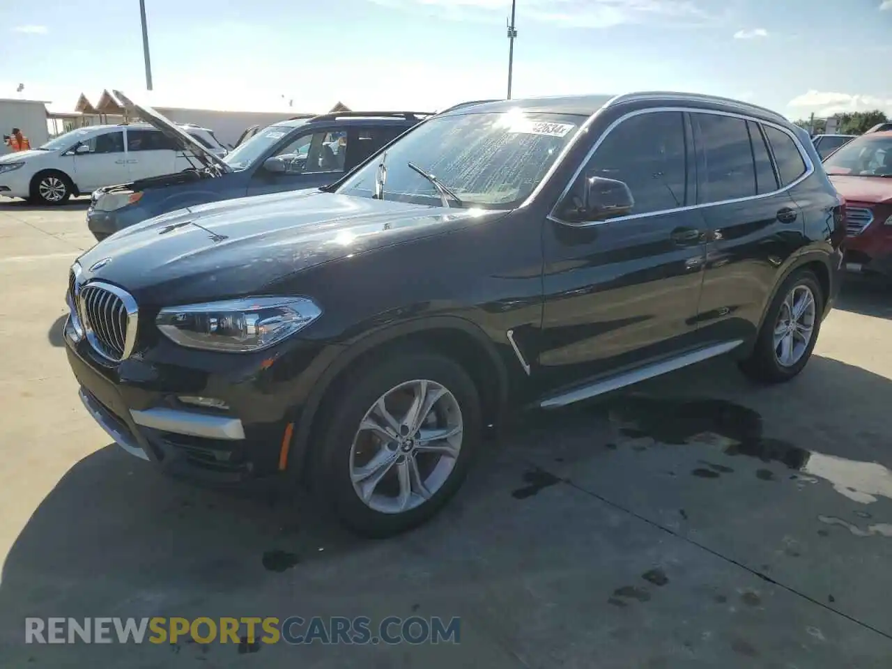1 Photograph of a damaged car 5UXTY5C03M9E33247 BMW X3 2021
