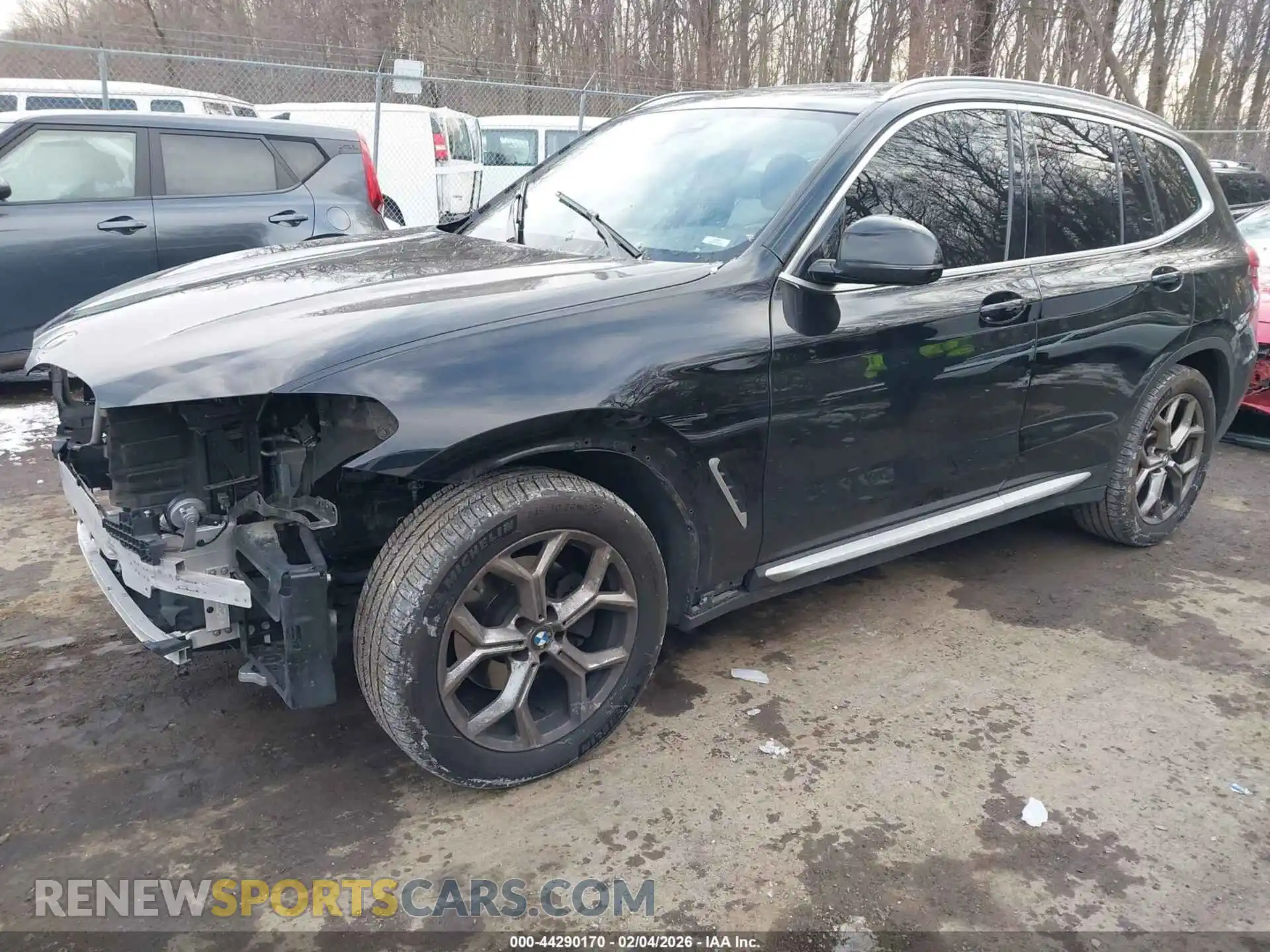 2 Photograph of a damaged car 5UXTY5C03M9E37525 BMW X3 2021