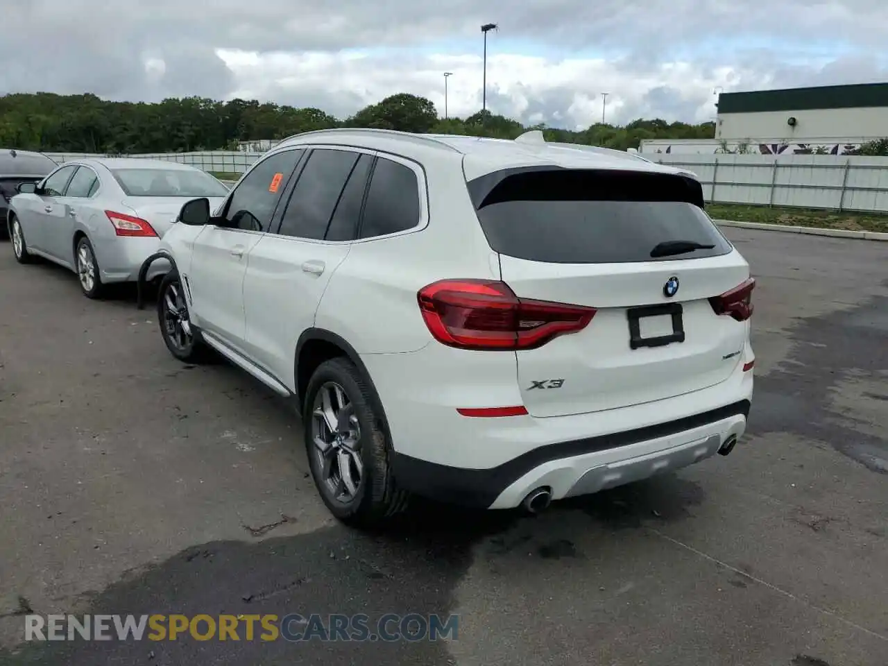 3 fotografías del automóvil dañado 5UXTY5C03M9E37783 BMW X3 2021