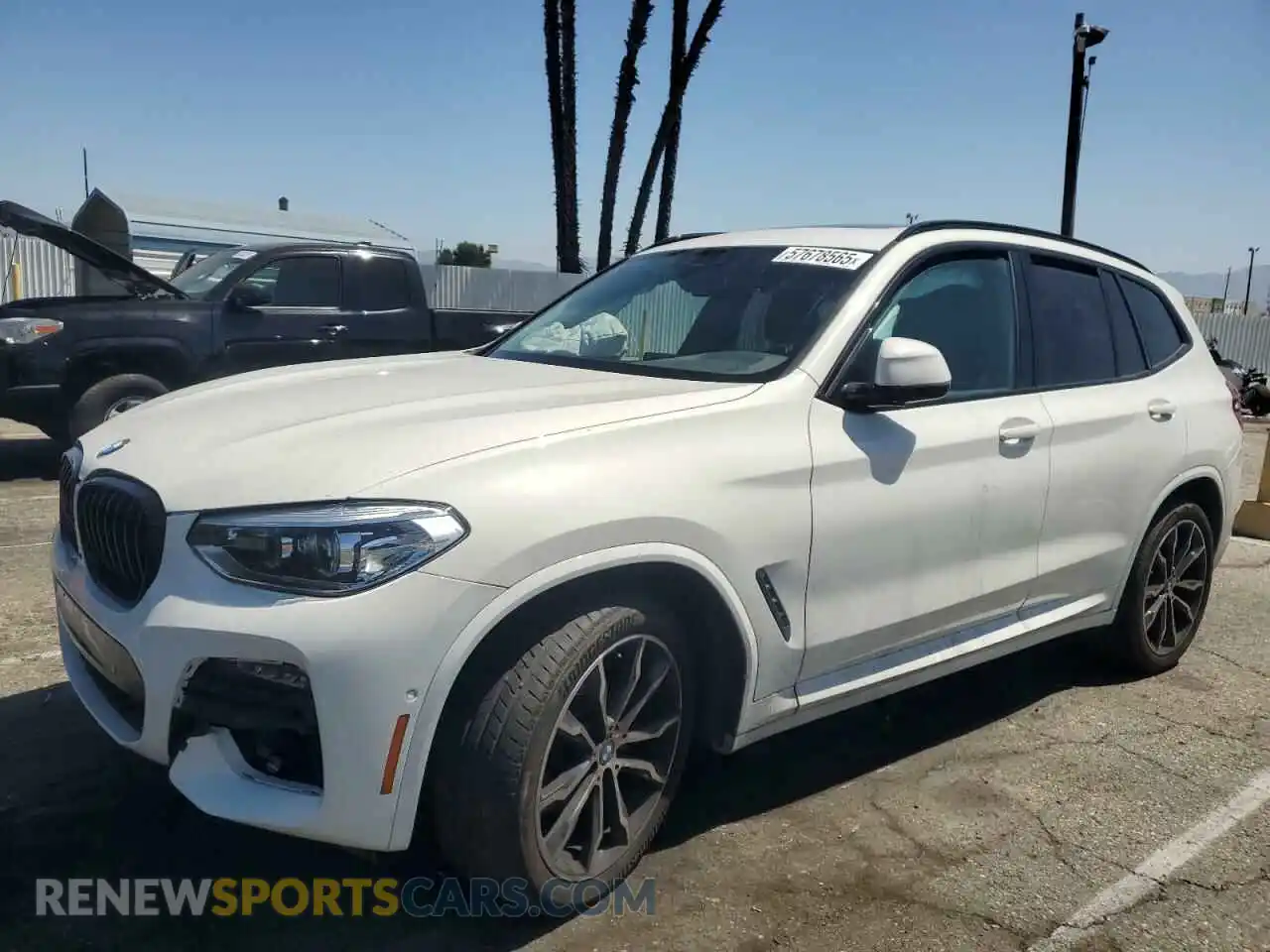1 Photograph of a damaged car 5UXTY5C03M9E84599 BMW X3 2021