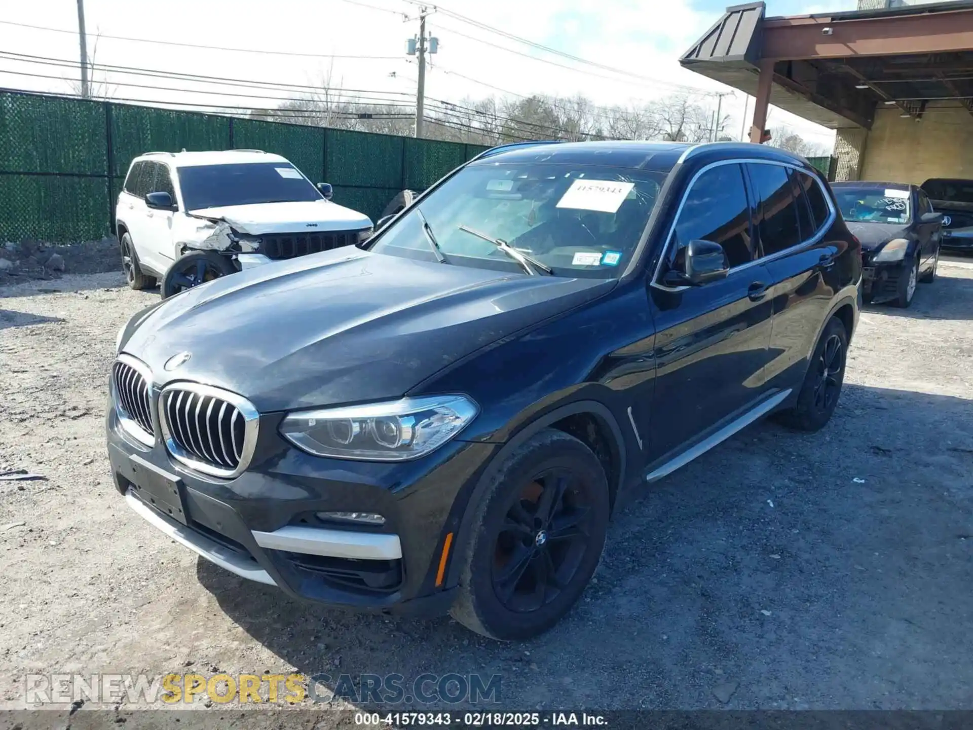 2 fotografías del automóvil dañado 5UXTY5C03M9F24583 BMW X3 2021