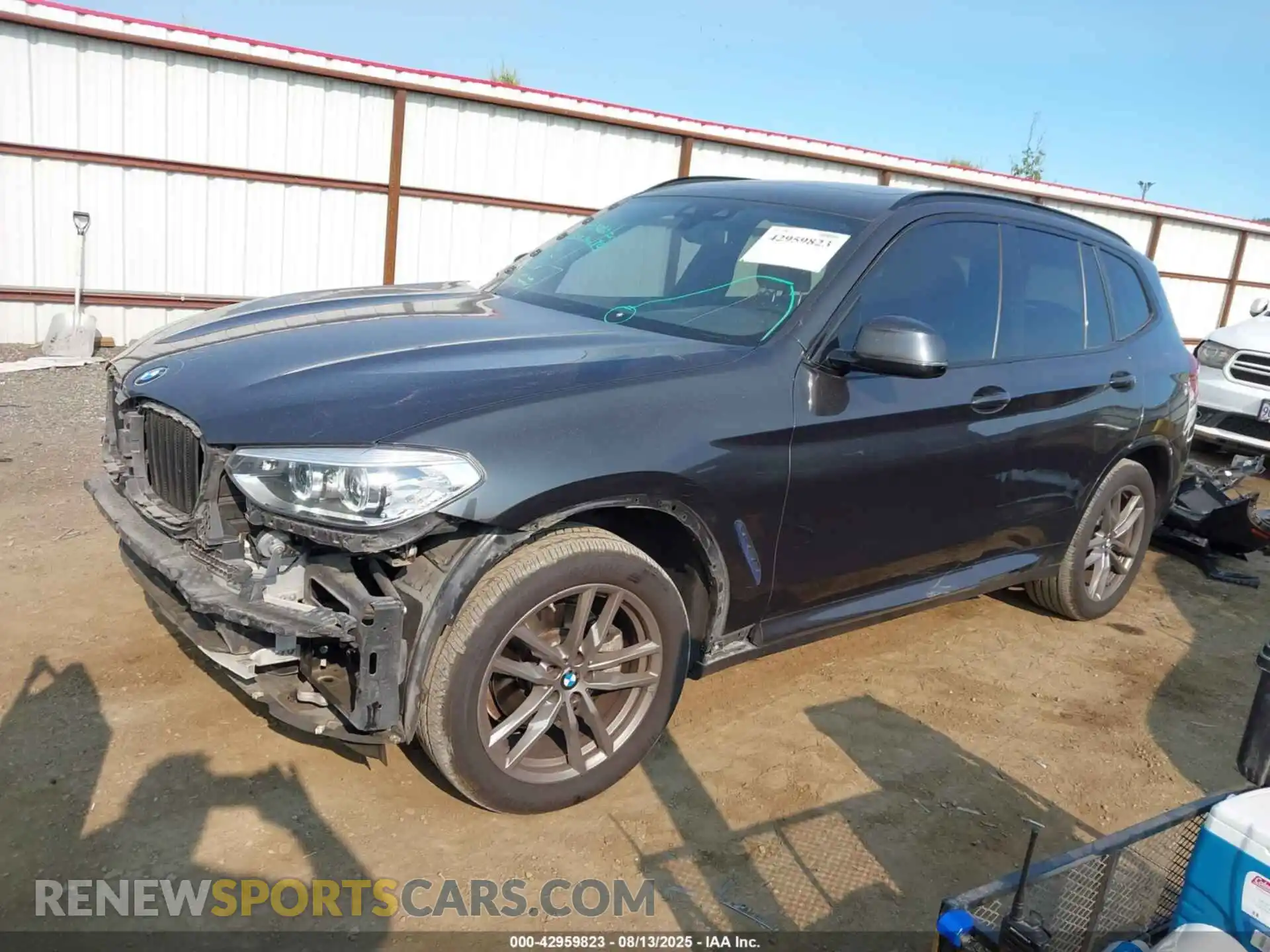 2 Фотография поврежденного автомобиля 5UXTY5C03M9F33204 BMW X3 2021
