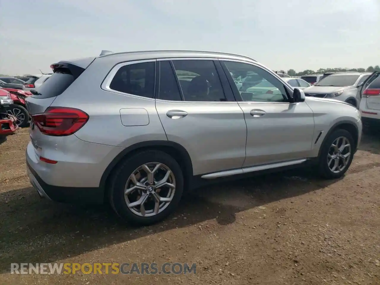 3 Photograph of a damaged car 5UXTY5C03M9F71841 BMW X3 2021