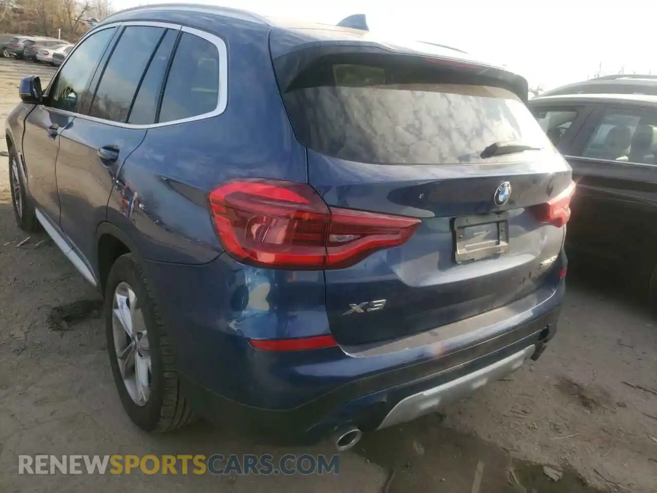 3 Photograph of a damaged car 5UXTY5C03M9G51558 BMW X3 2021