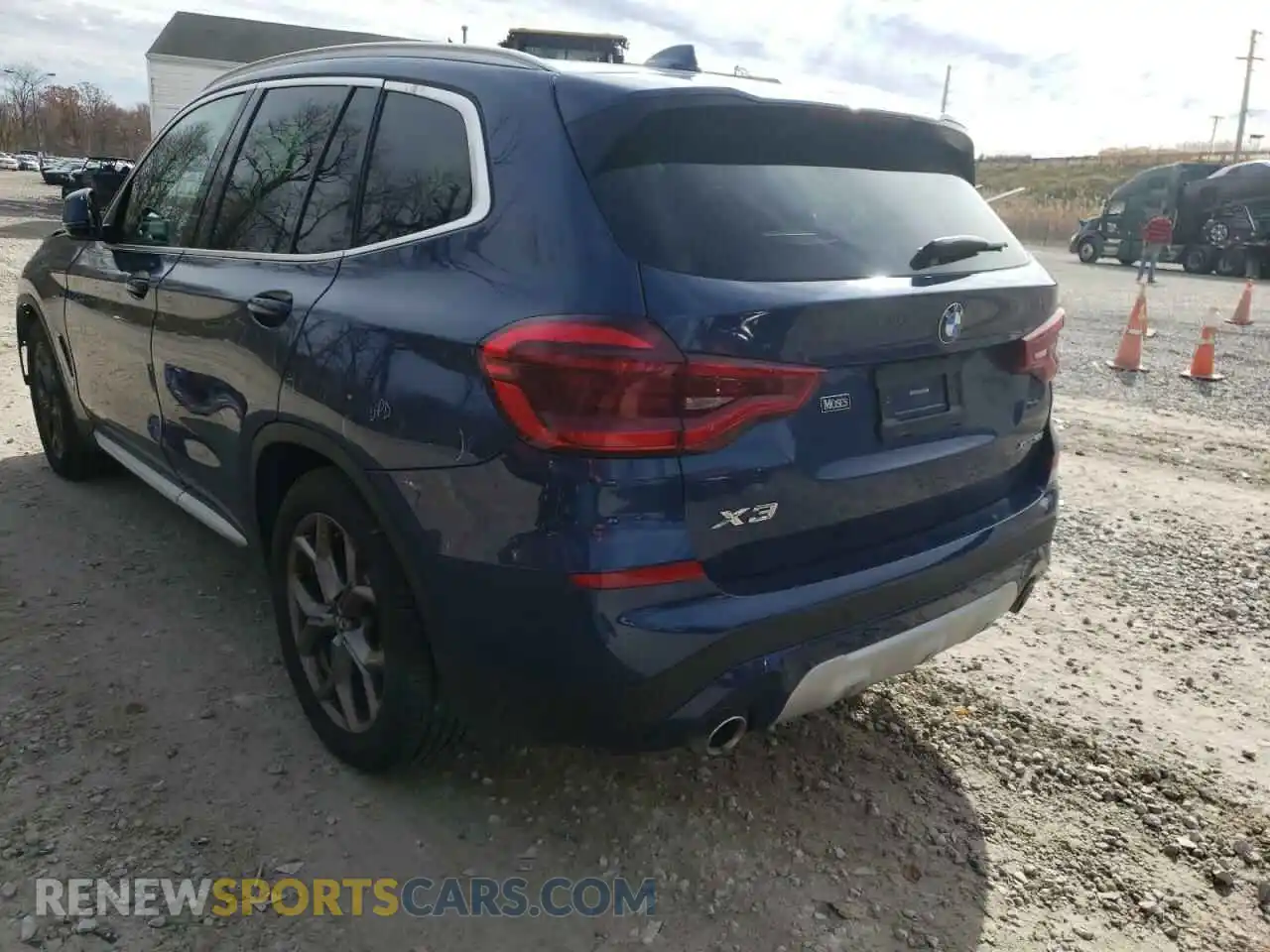3 Photograph of a damaged car 5UXTY5C03M9G81594 BMW X3 2021
