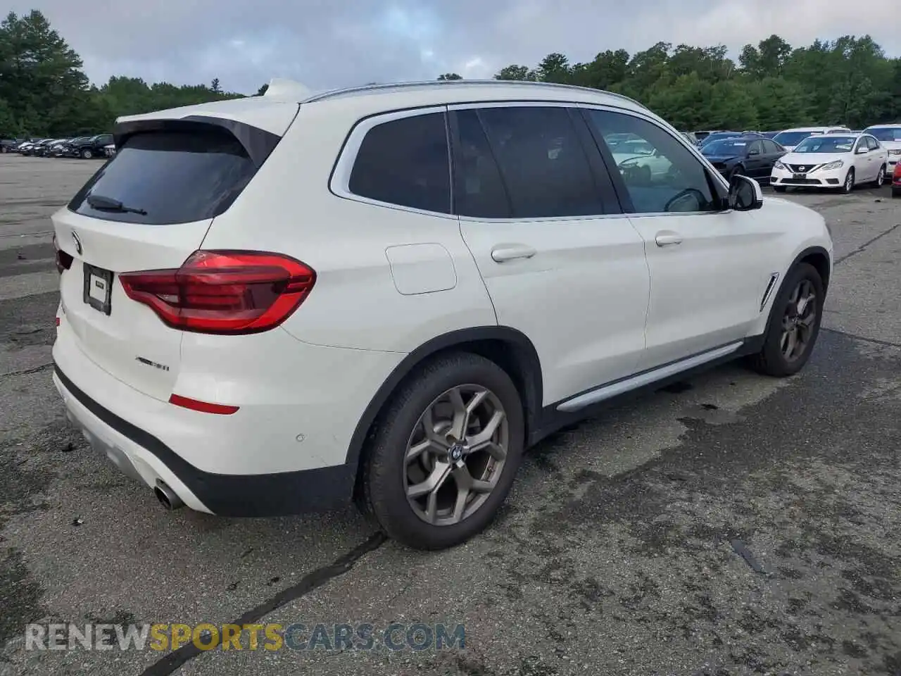 3 Photograph of a damaged car 5UXTY5C04M9E84773 BMW X3 2021