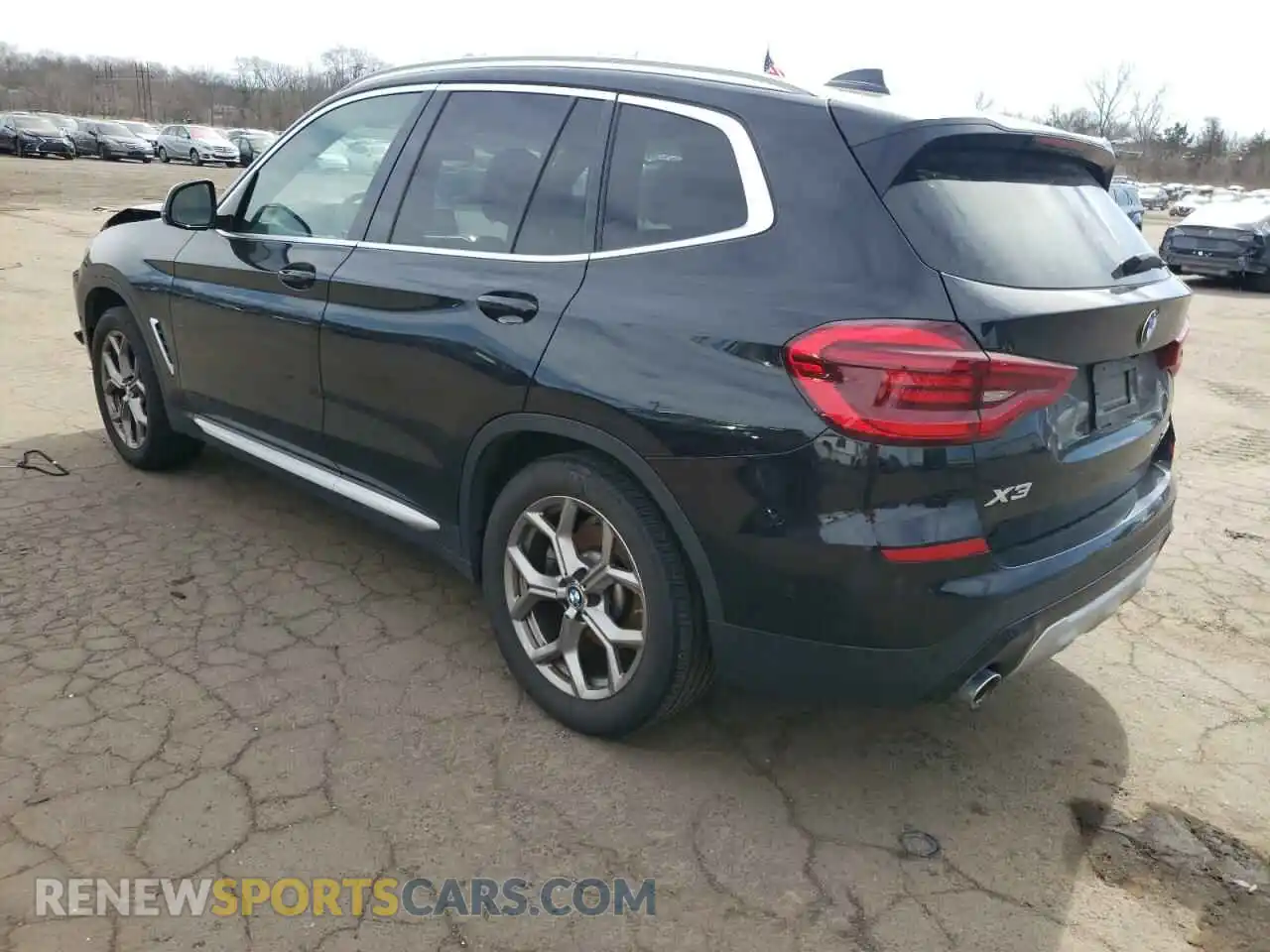 2 Photograph of a damaged car 5UXTY5C04M9E87057 BMW X3 2021