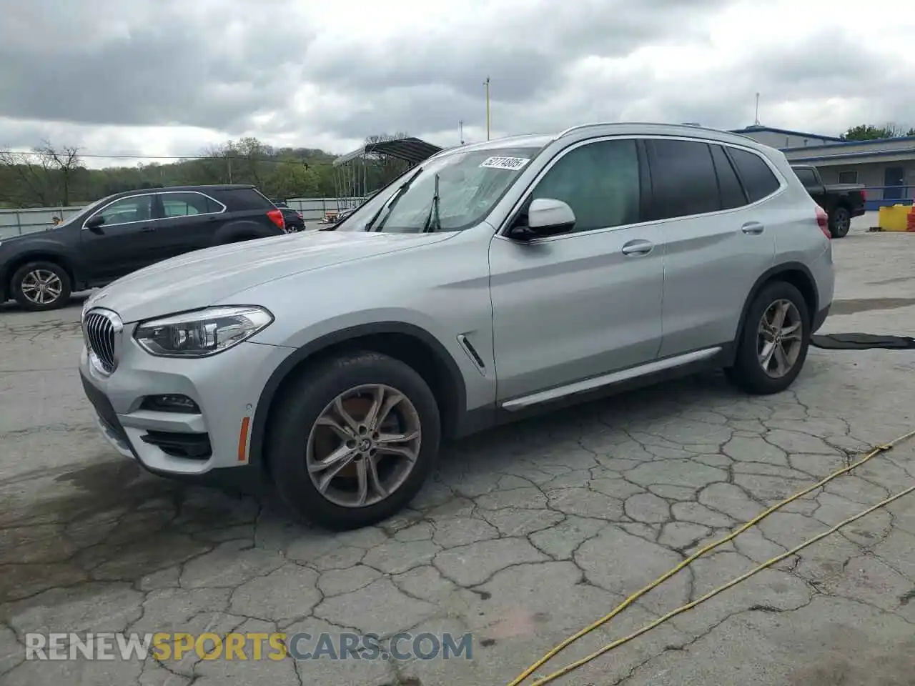 1 Photograph of a damaged car 5UXTY5C04M9F88079 BMW X3 2021