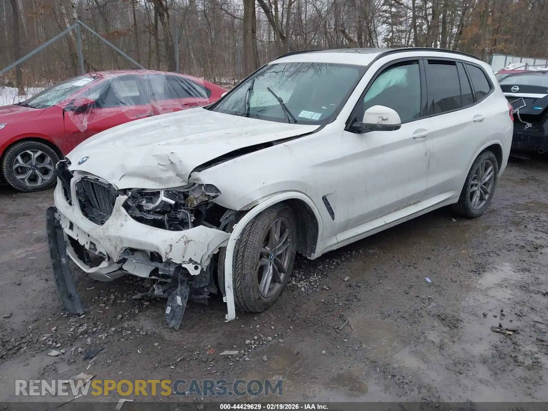 2 Photograph of a damaged car 5UXTY5C04M9F91662 BMW X3 2021
