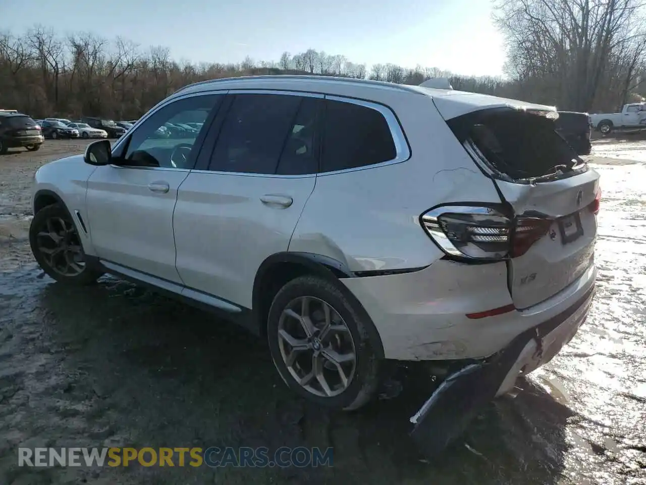 2 Photograph of a damaged car 5UXTY5C04M9H93062 BMW X3 2021