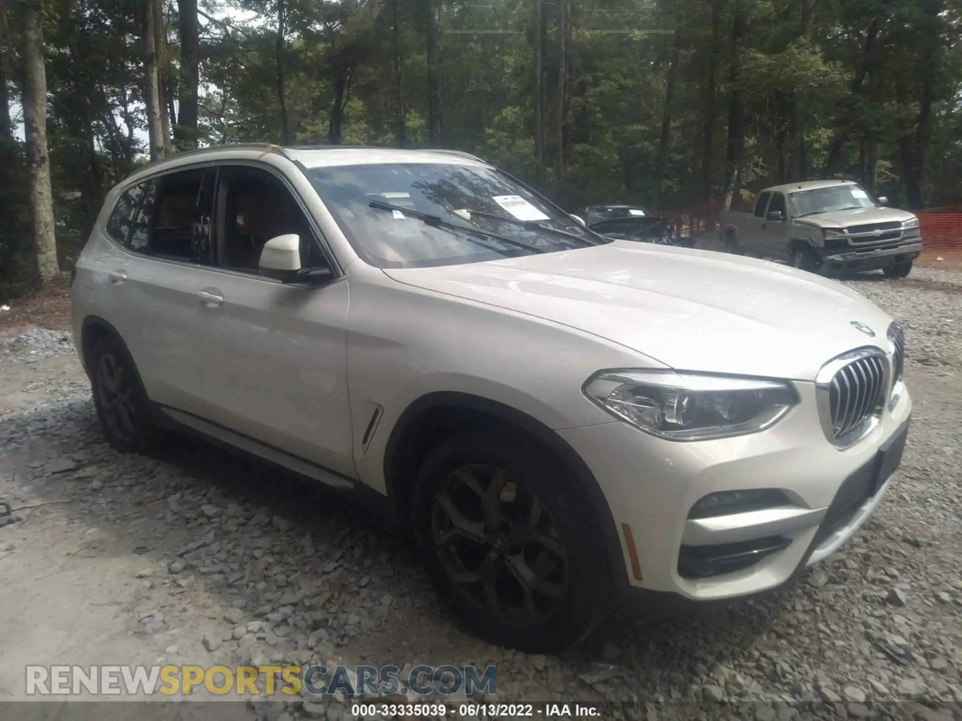 1 Photograph of a damaged car 5UXTY5C05M9D81975 BMW X3 2021