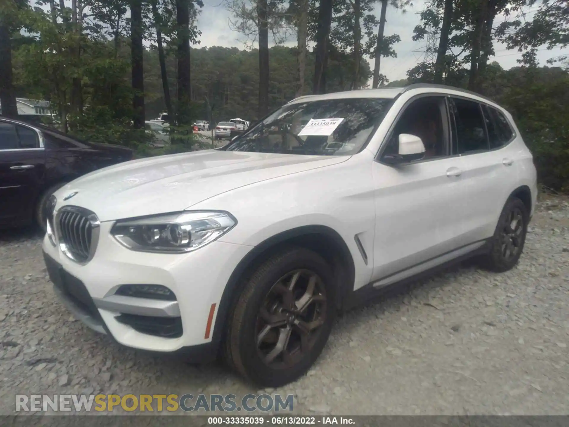 2 Photograph of a damaged car 5UXTY5C05M9D81975 BMW X3 2021