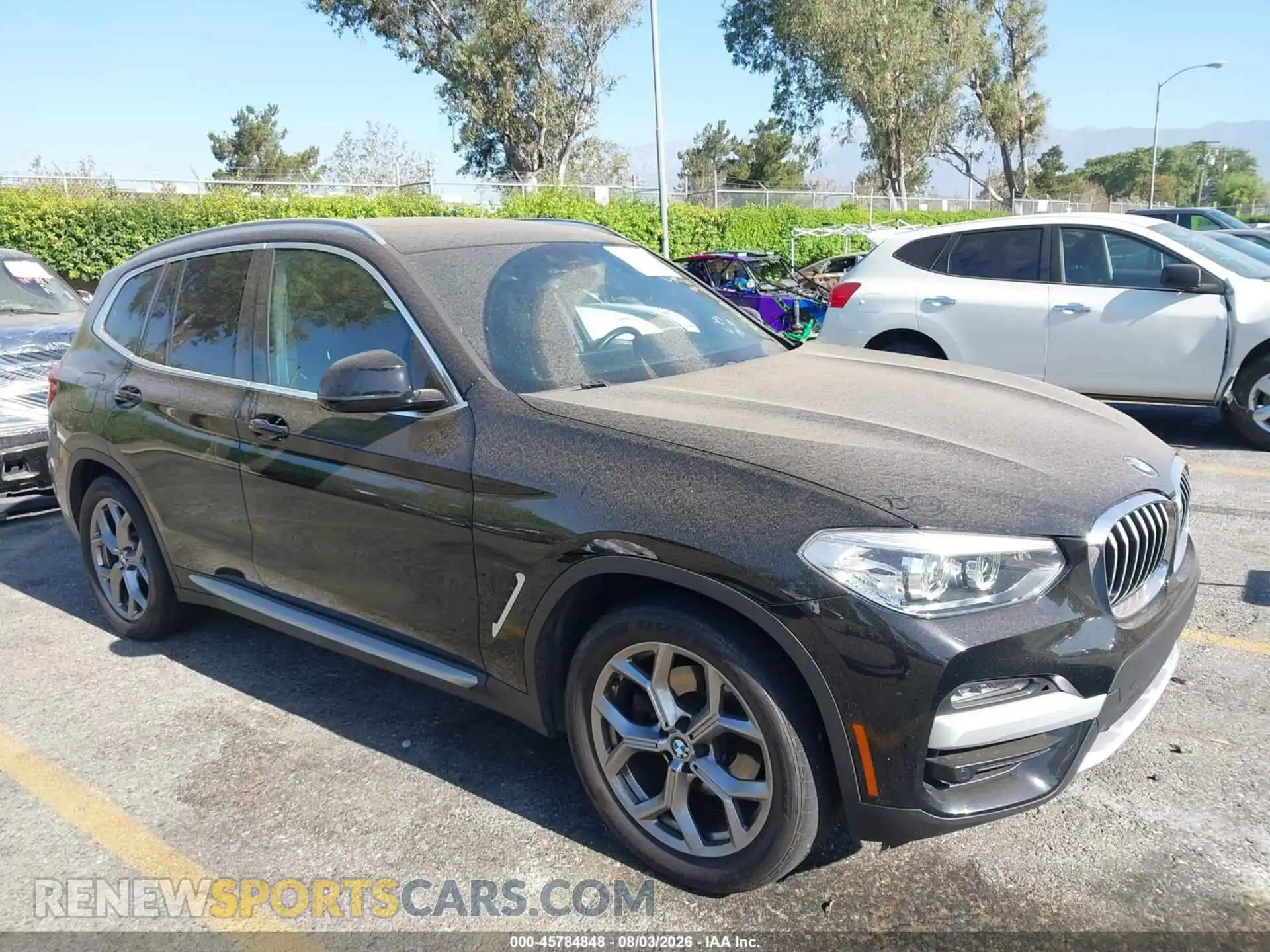 1 Photograph of a damaged car 5UXTY5C05M9E16207 BMW X3 2021