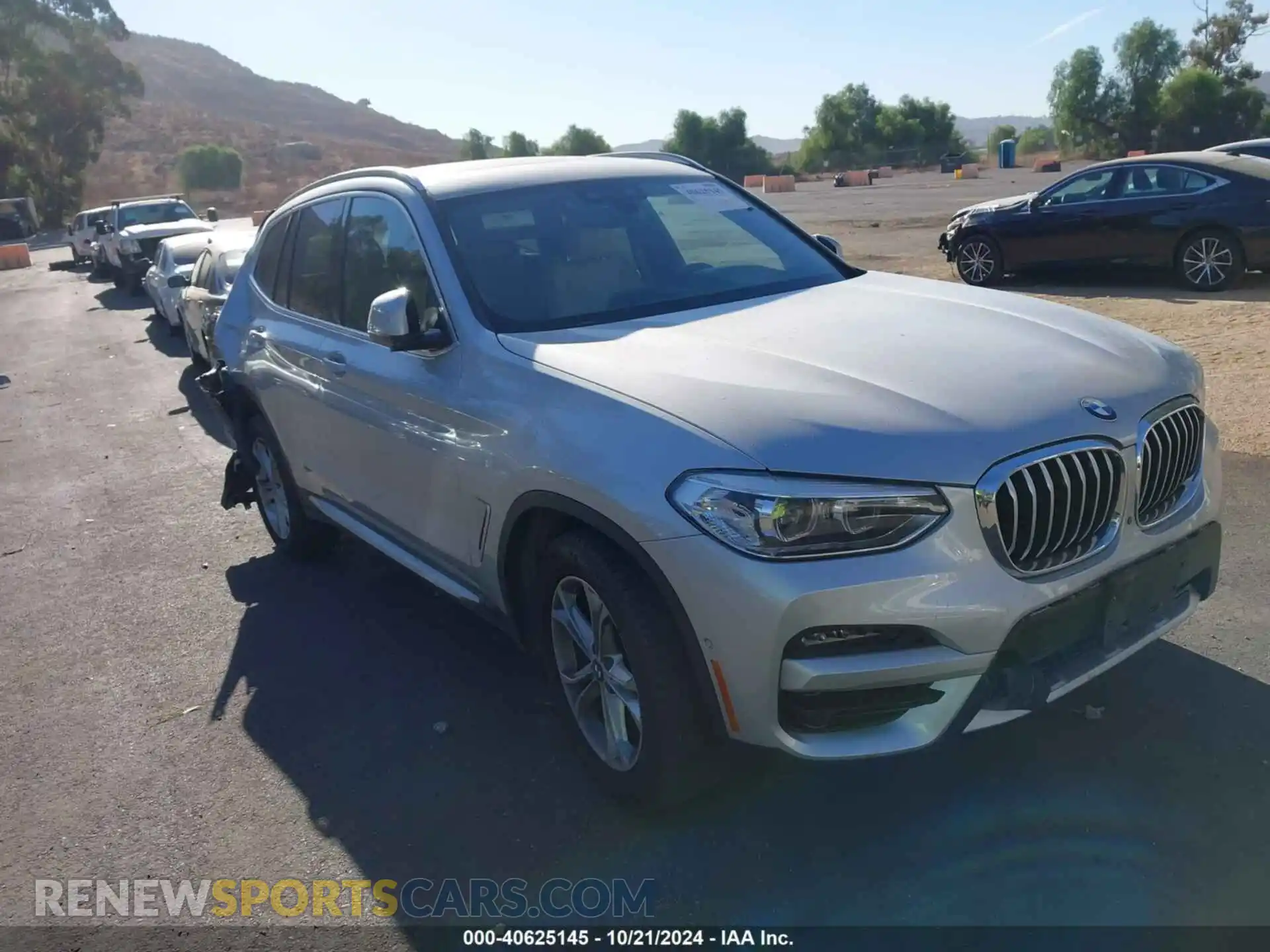 1 Фотография поврежденного автомобиля 5UXTY5C05M9E17082 BMW X3 2021