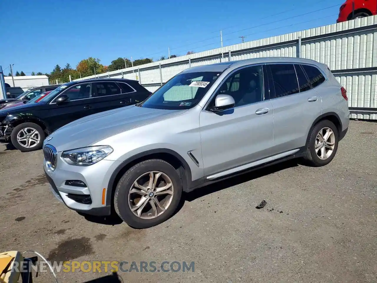 1 fotografías del automóvil dañado 5UXTY5C05M9G26192 BMW X3 2021
