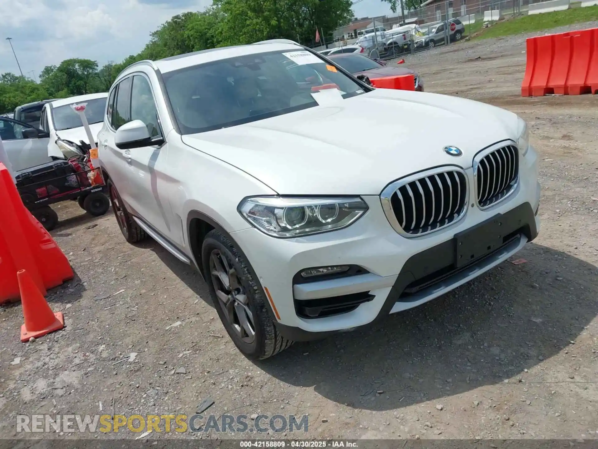 1 fotografías del automóvil dañado 5UXTY5C06M9E21979 BMW X3 2021