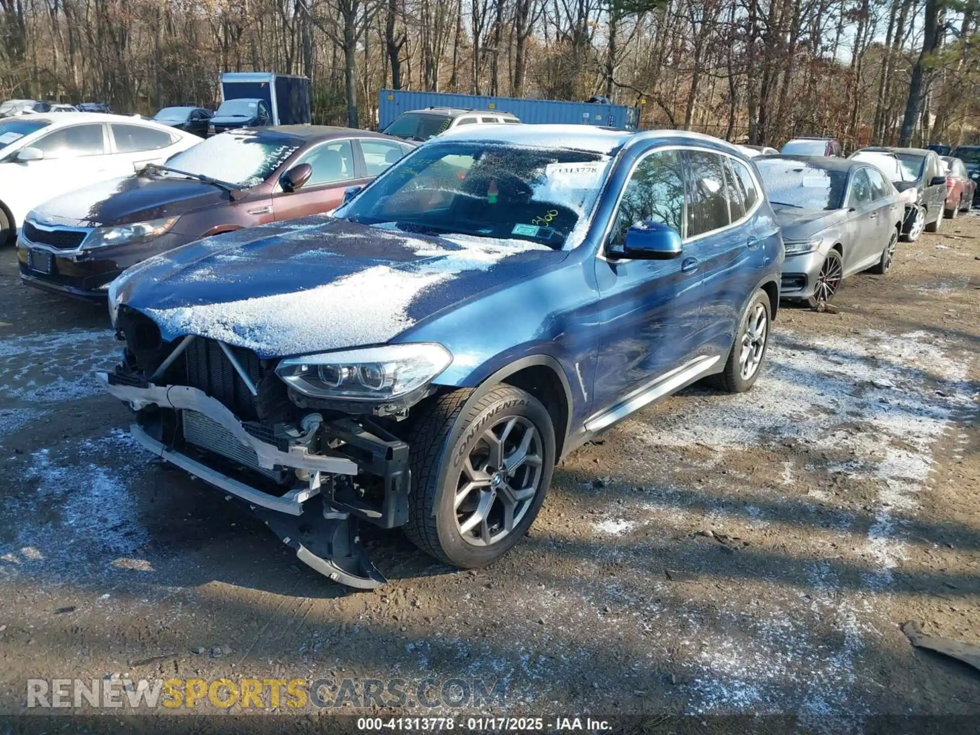 2 Photograph of a damaged car 5UXTY5C06M9F11052 BMW X3 2021