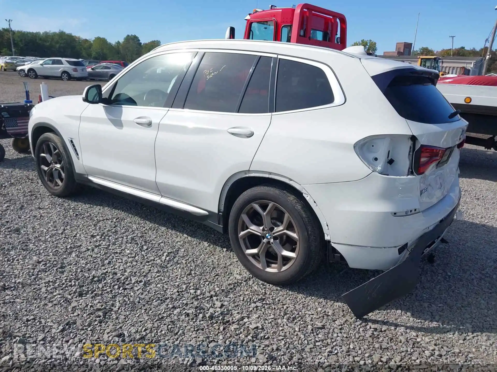 3 fotografías del automóvil dañado 5UXTY5C06M9G67611 BMW X3 2021
