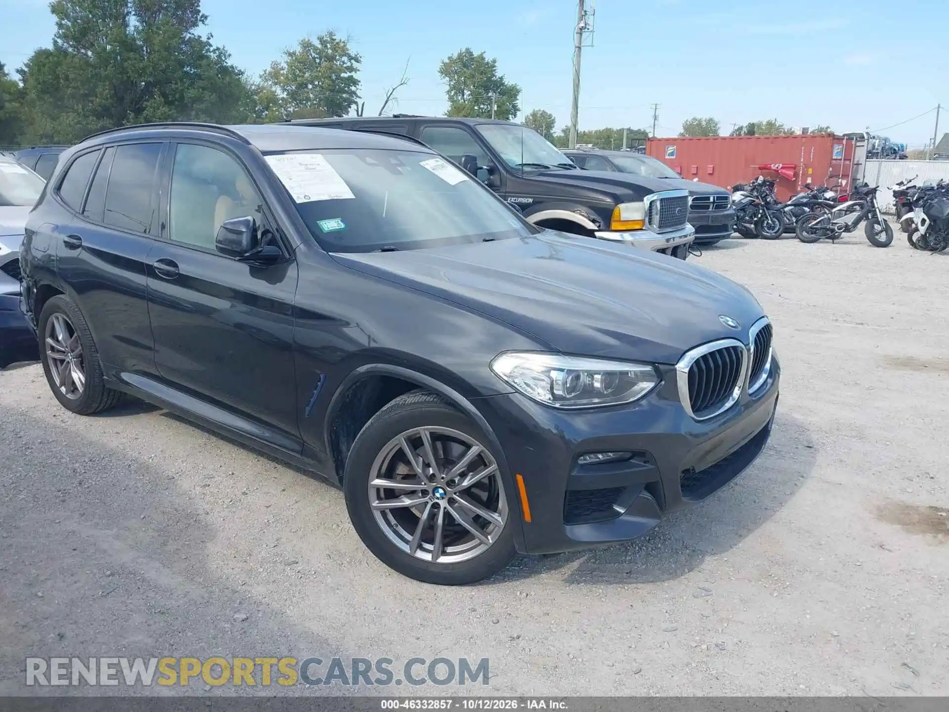 1 Photograph of a damaged car 5UXTY5C07M9E01840 BMW X3 2021