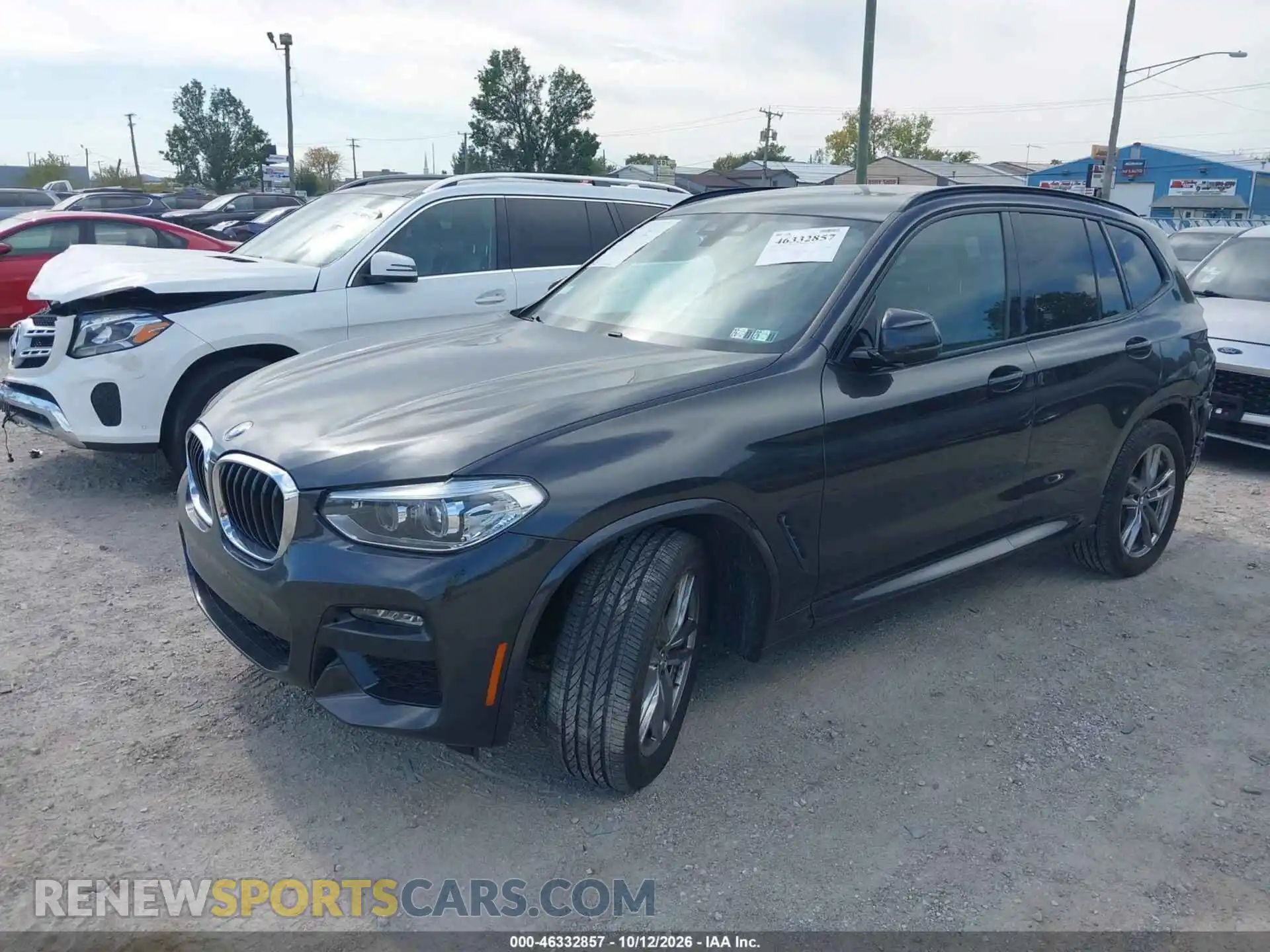 2 Photograph of a damaged car 5UXTY5C07M9E01840 BMW X3 2021