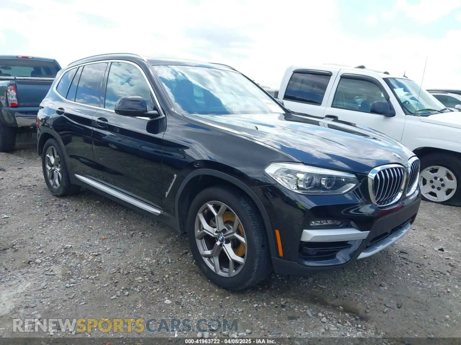 1 Photograph of a damaged car 5UXTY5C07M9E46227 BMW X3 2021