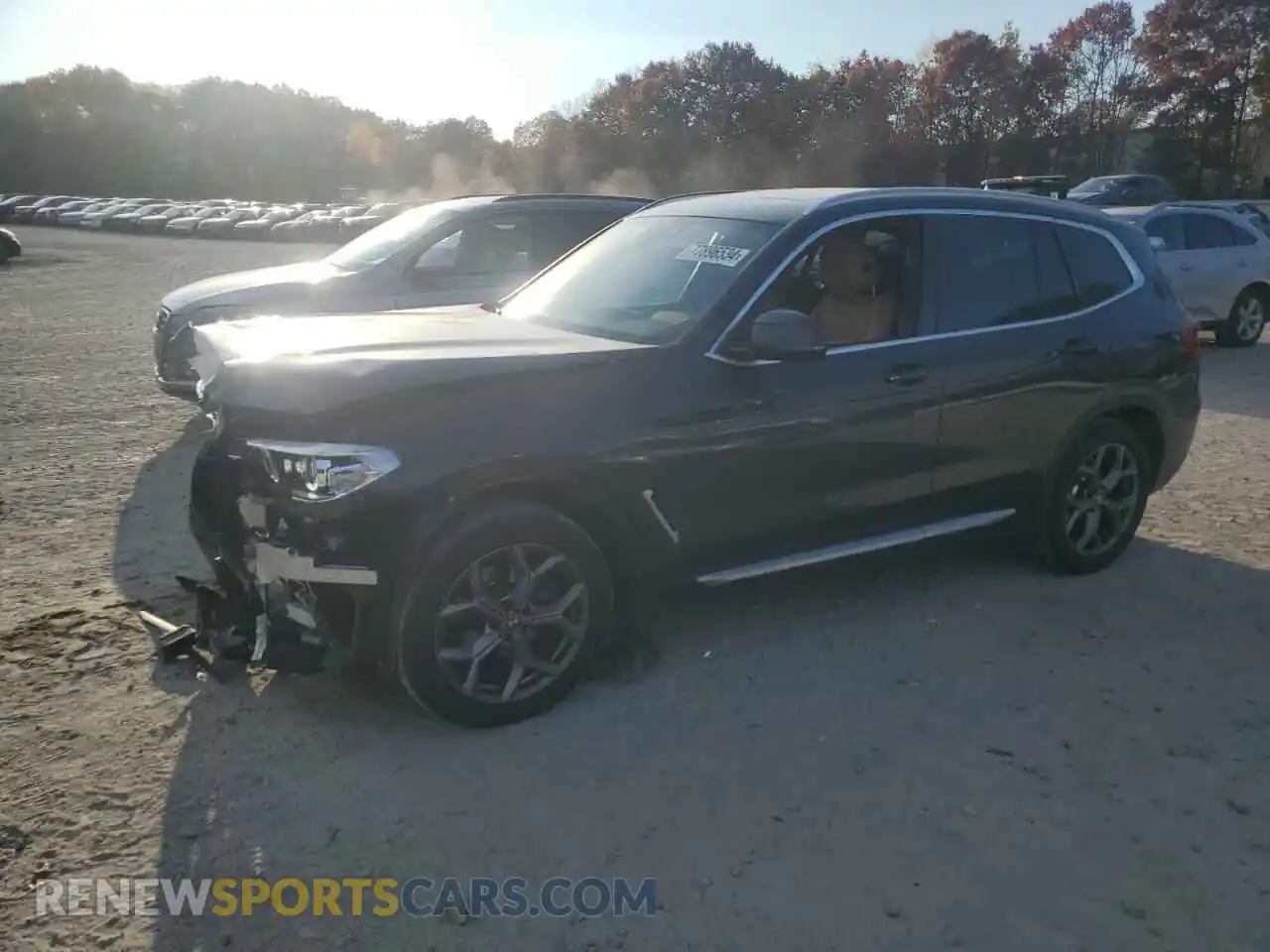 1 Photograph of a damaged car 5UXTY5C07M9E96593 BMW X3 2021