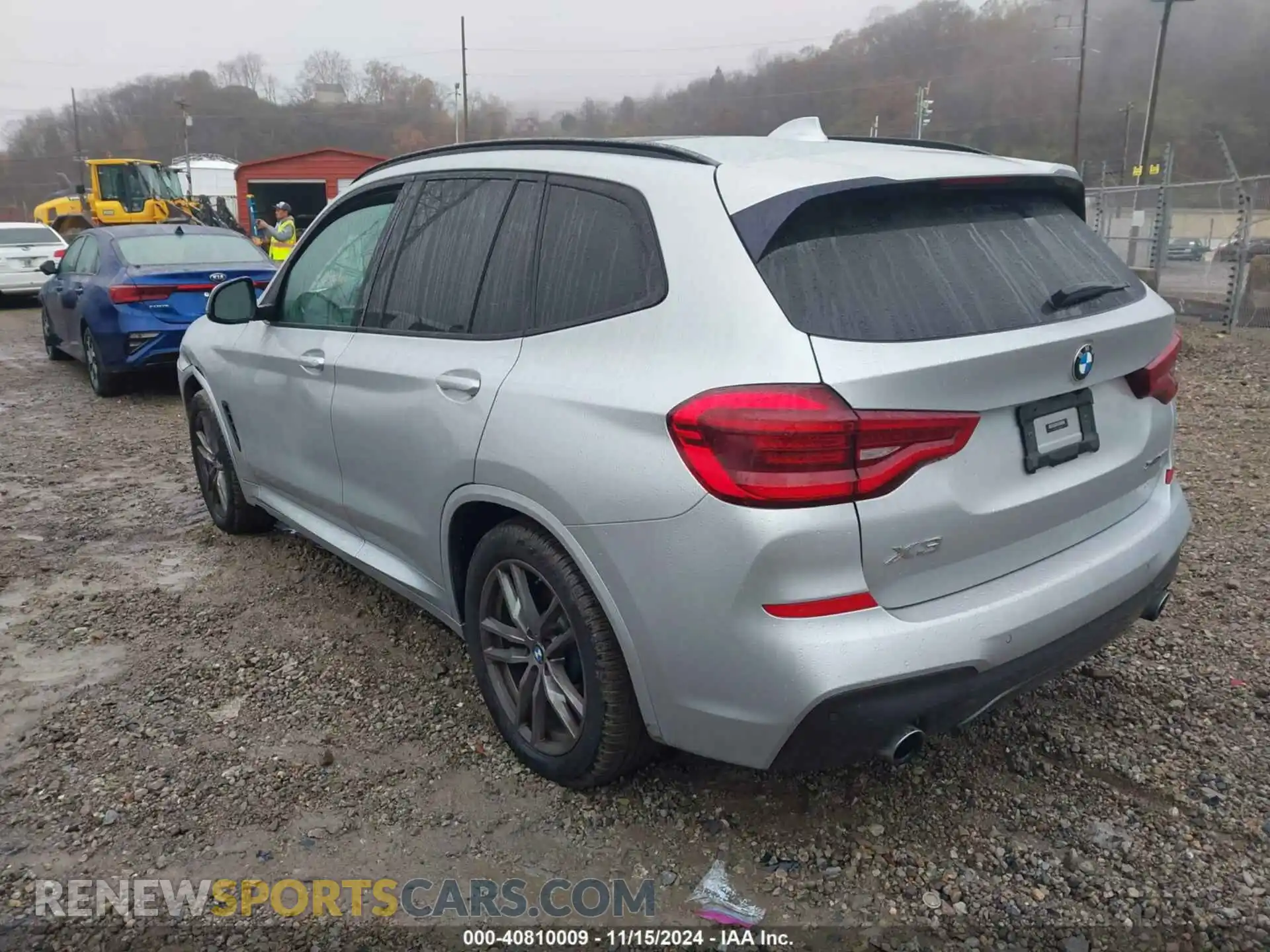 3 Photograph of a damaged car 5UXTY5C07M9F44982 BMW X3 2021