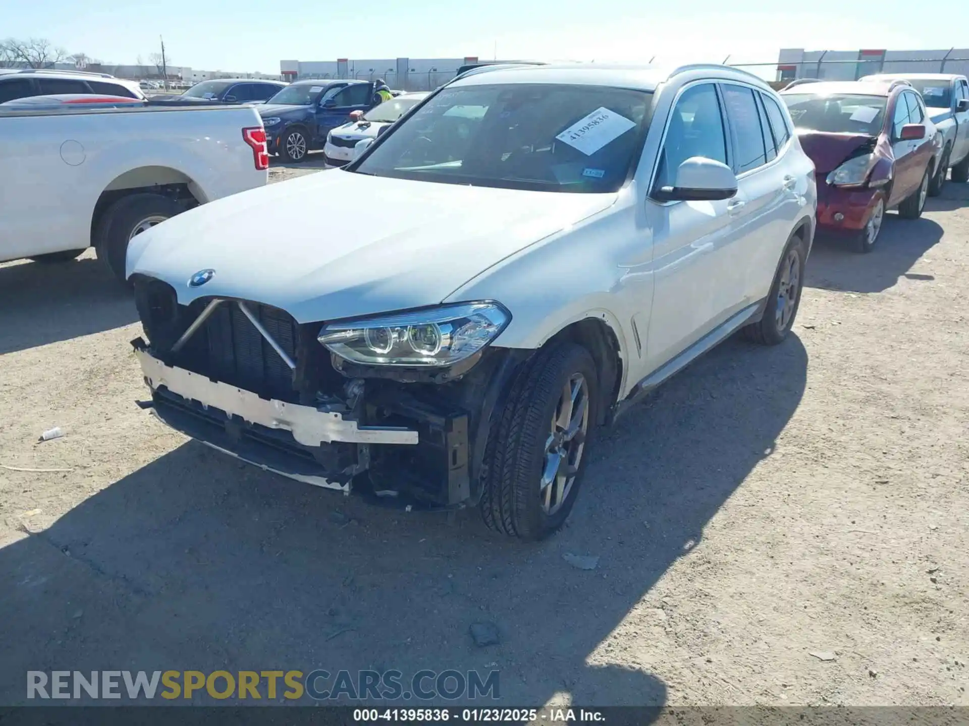2 Photograph of a damaged car 5UXTY5C07M9F46280 BMW X3 2021