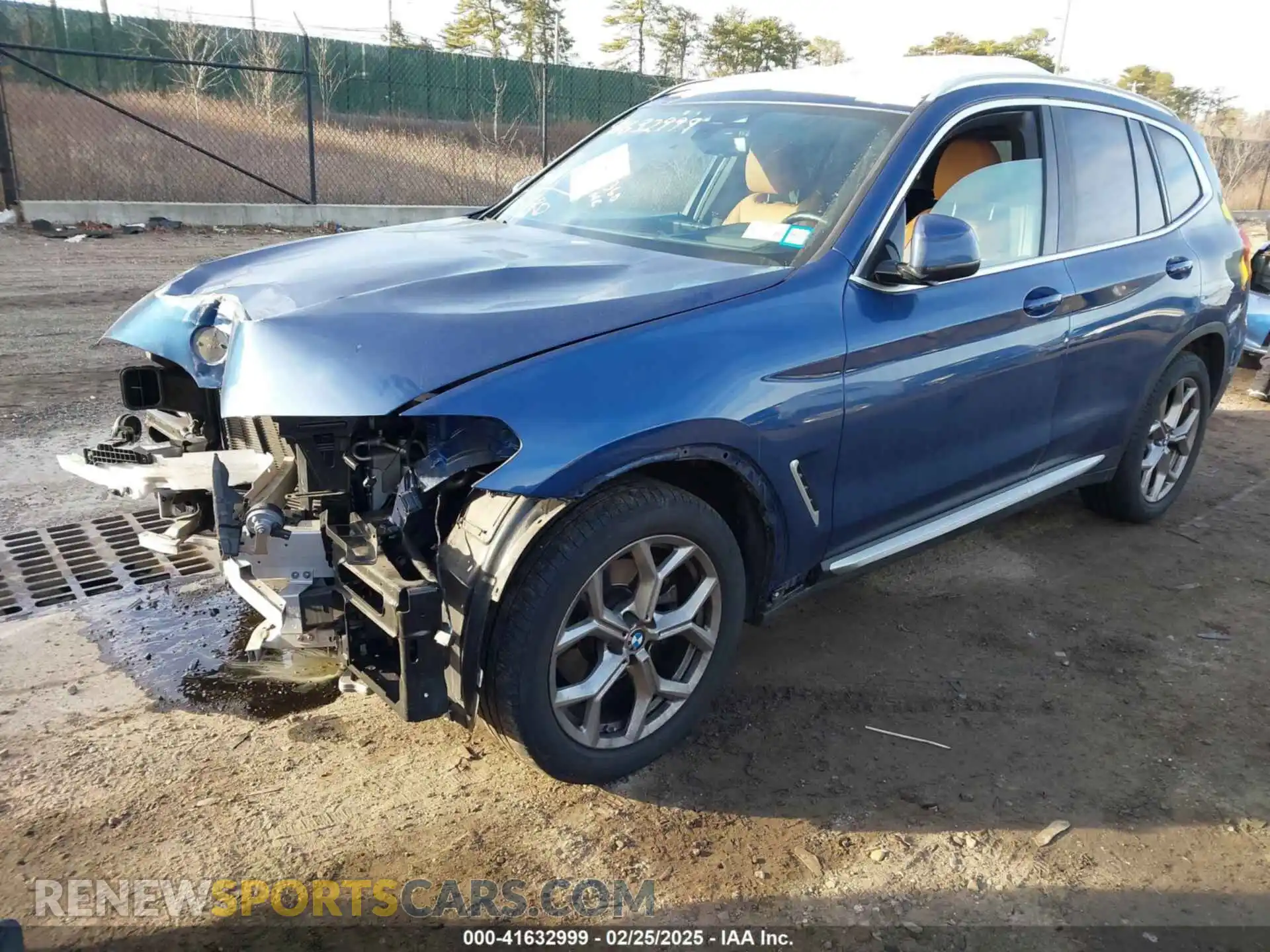 2 Photograph of a damaged car 5UXTY5C07M9H54854 BMW X3 2021