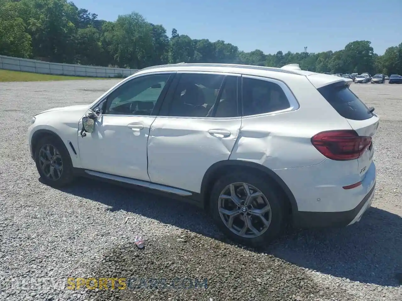 2 Photograph of a damaged car 5UXTY5C07M9H69645 BMW X3 2021