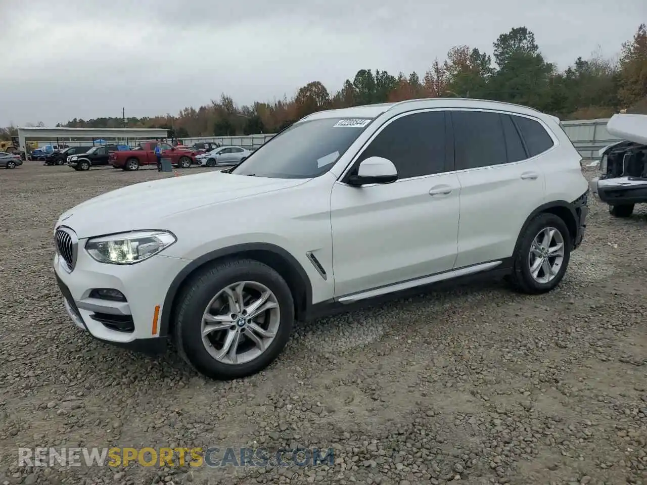 1 Photograph of a damaged car 5UXTY5C07M9H85036 BMW X3 2021