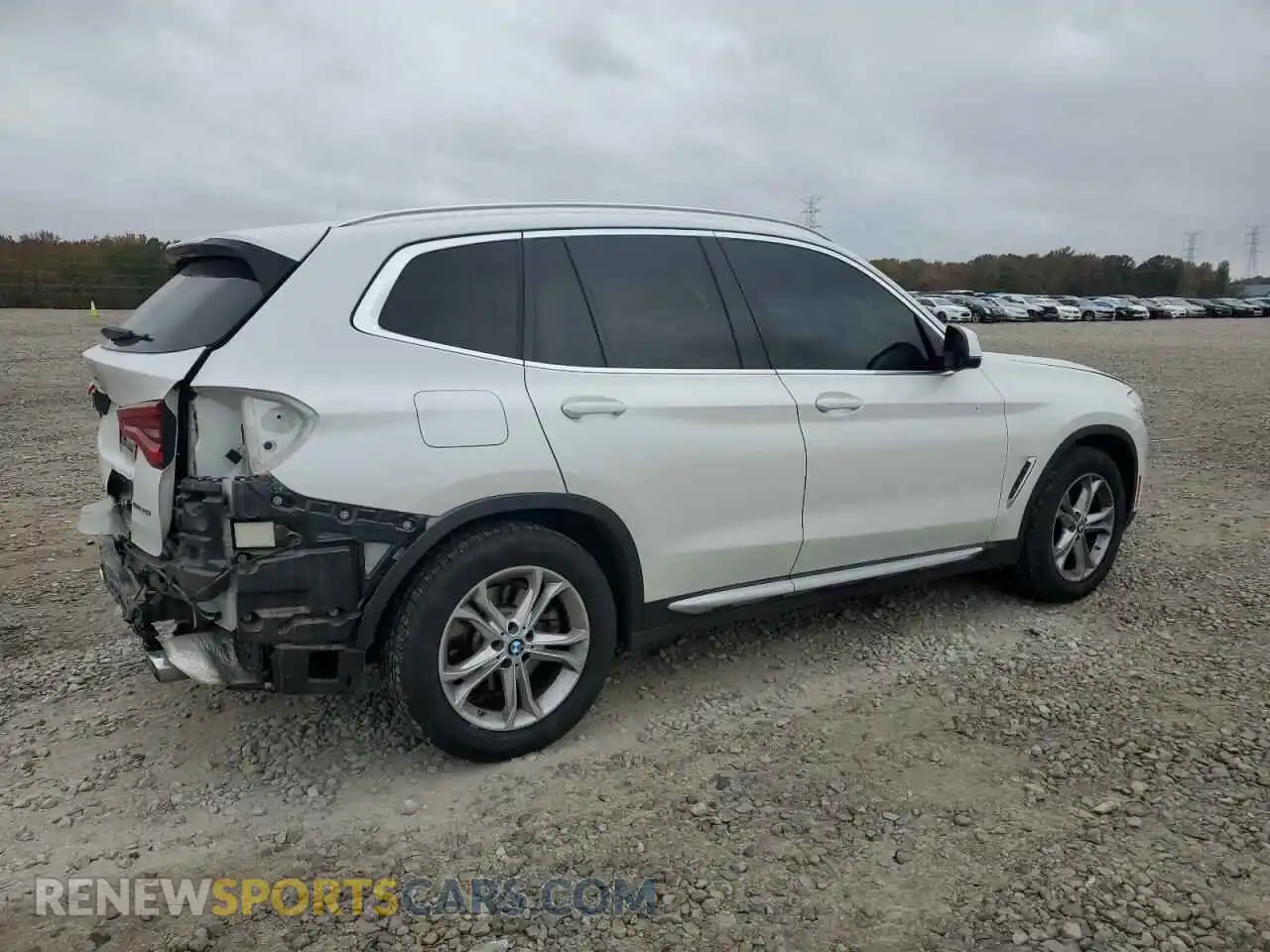 3 Photograph of a damaged car 5UXTY5C07M9H85036 BMW X3 2021