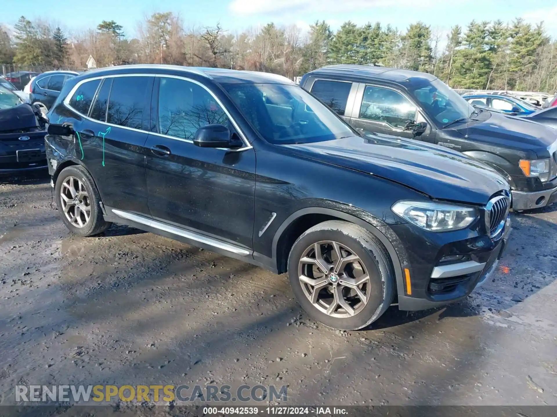 1 Photograph of a damaged car 5UXTY5C08M9E81116 BMW X3 2021