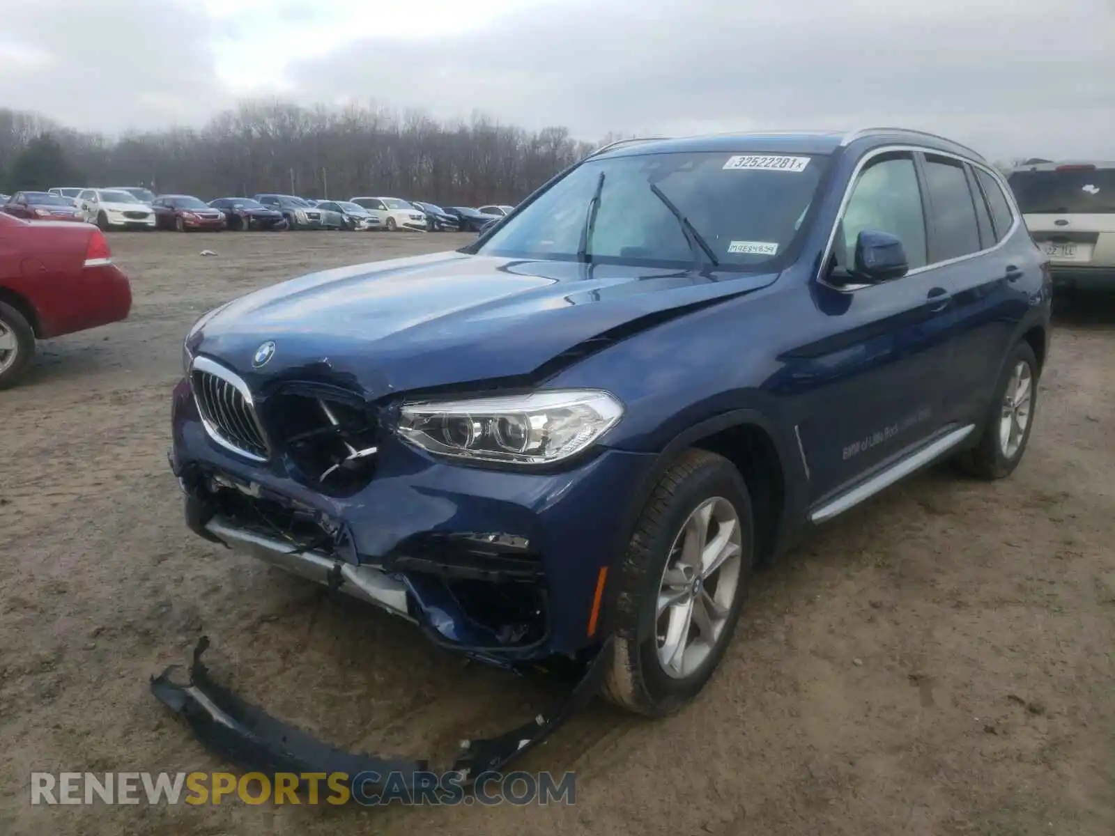 2 Photograph of a damaged car 5UXTY5C08M9E84839 BMW X3 2021
