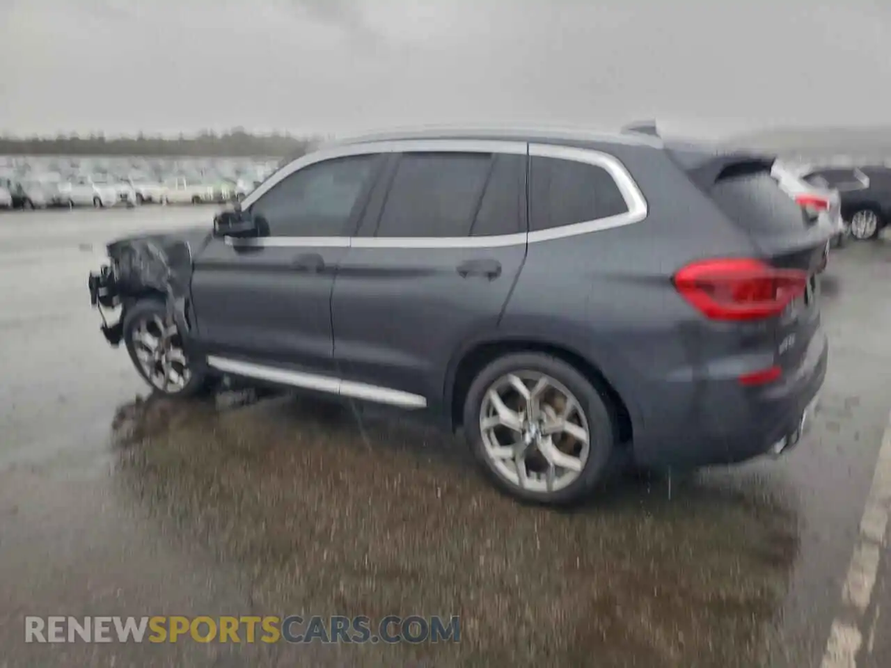 2 Photograph of a damaged car 5UXTY5C08M9F78252 BMW X3 2021