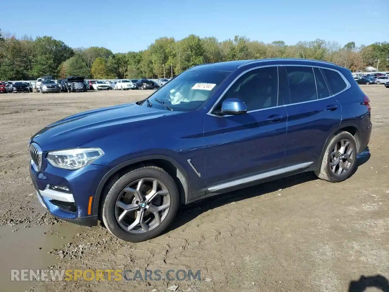 1 Photograph of a damaged car 5UXTY5C08M9F78705 BMW X3 2021