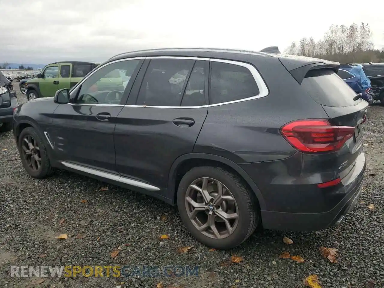 2 Photograph of a damaged car 5UXTY5C08M9F79854 BMW X3 2021