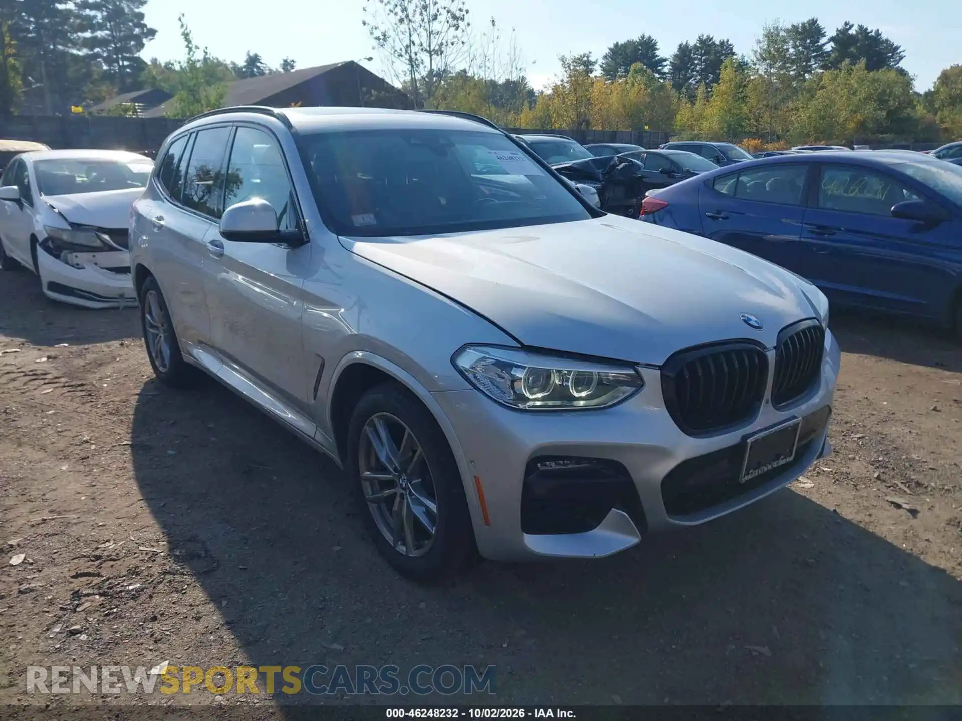 1 Photograph of a damaged car 5UXTY5C08M9F94516 BMW X3 2021