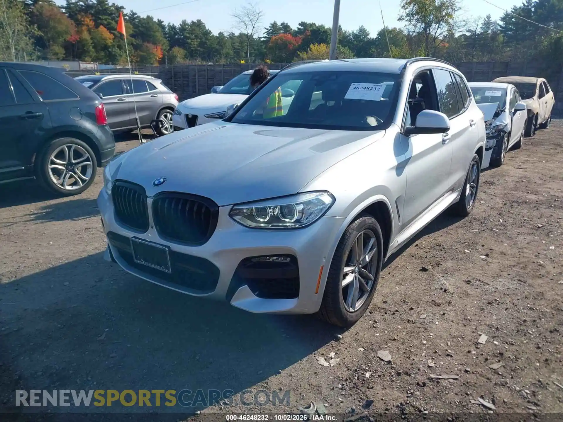 2 Photograph of a damaged car 5UXTY5C08M9F94516 BMW X3 2021