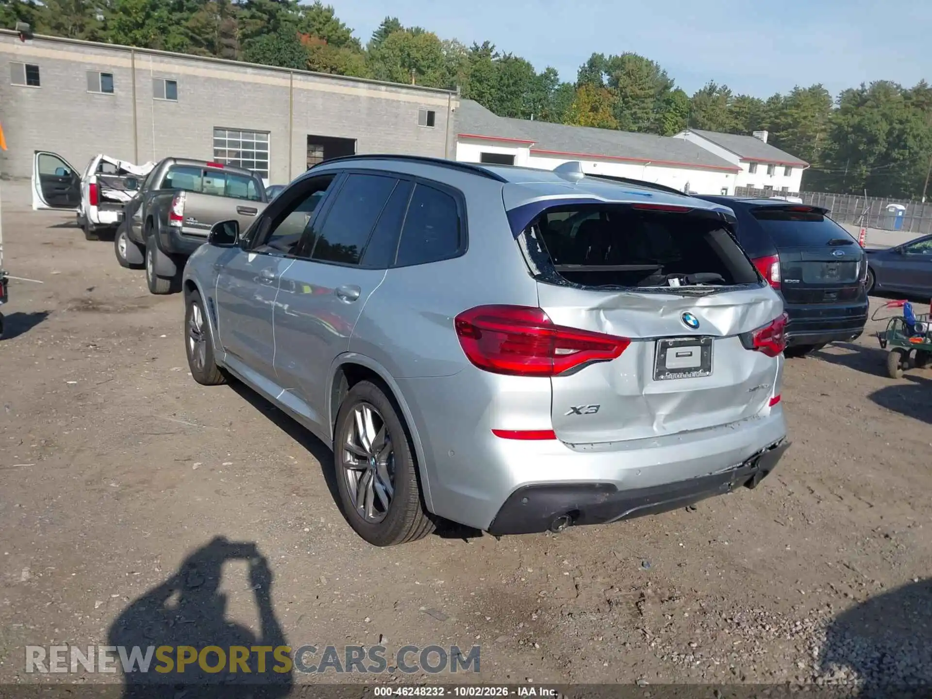 3 Photograph of a damaged car 5UXTY5C08M9F94516 BMW X3 2021