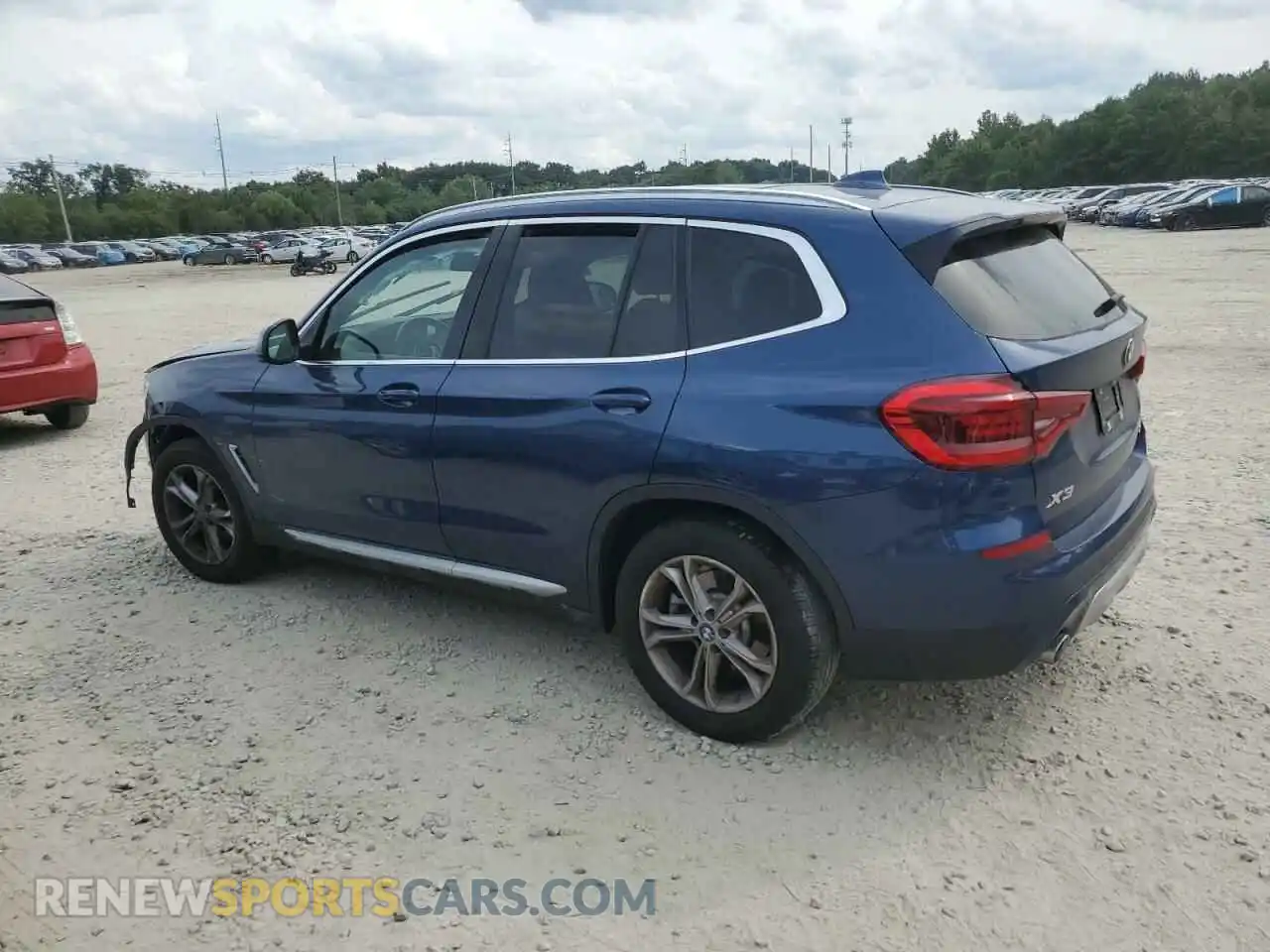 2 Photograph of a damaged car 5UXTY5C08M9G72003 BMW X3 2021