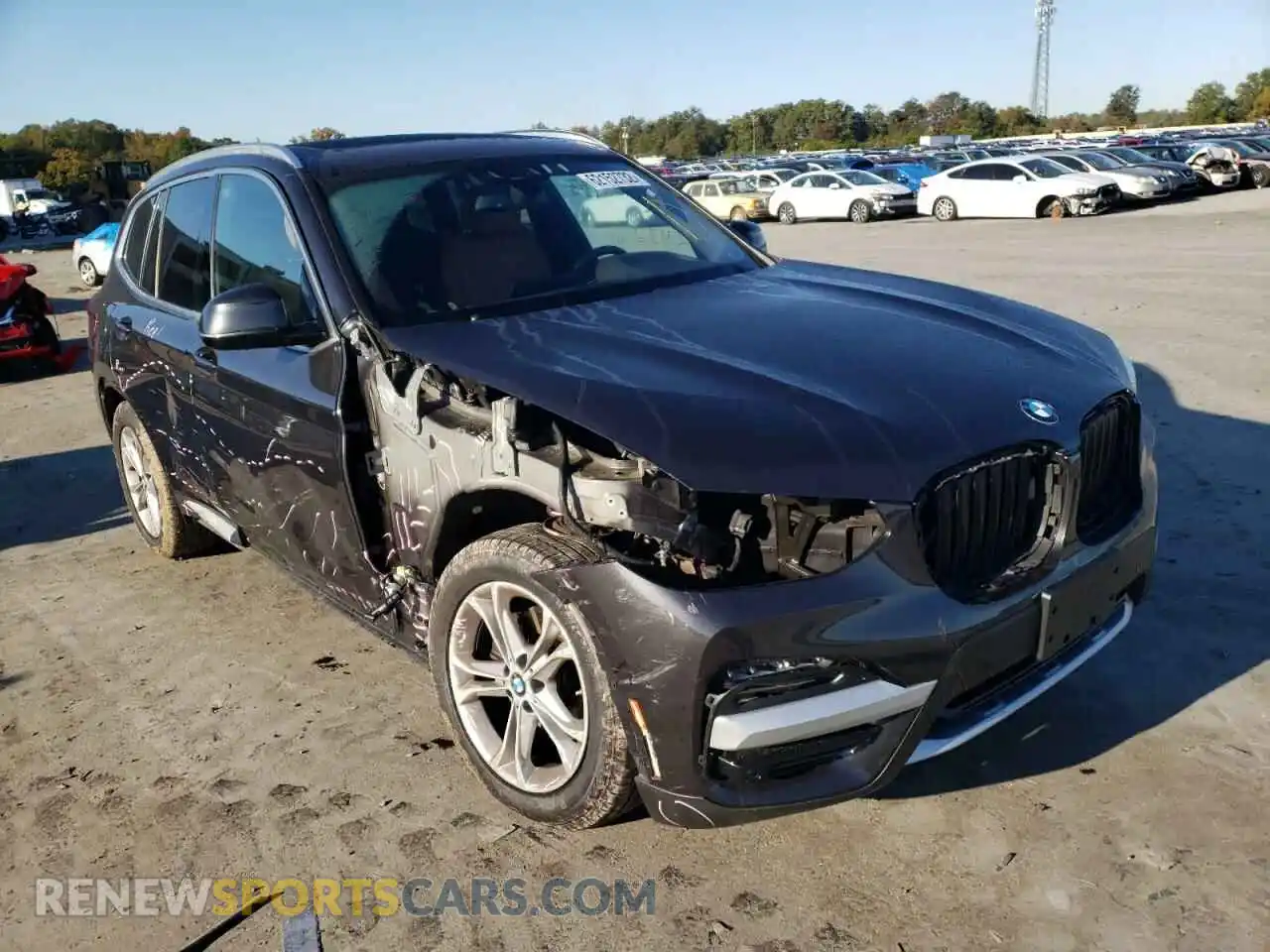 1 Photograph of a damaged car 5UXTY5C08M9H02598 BMW X3 2021