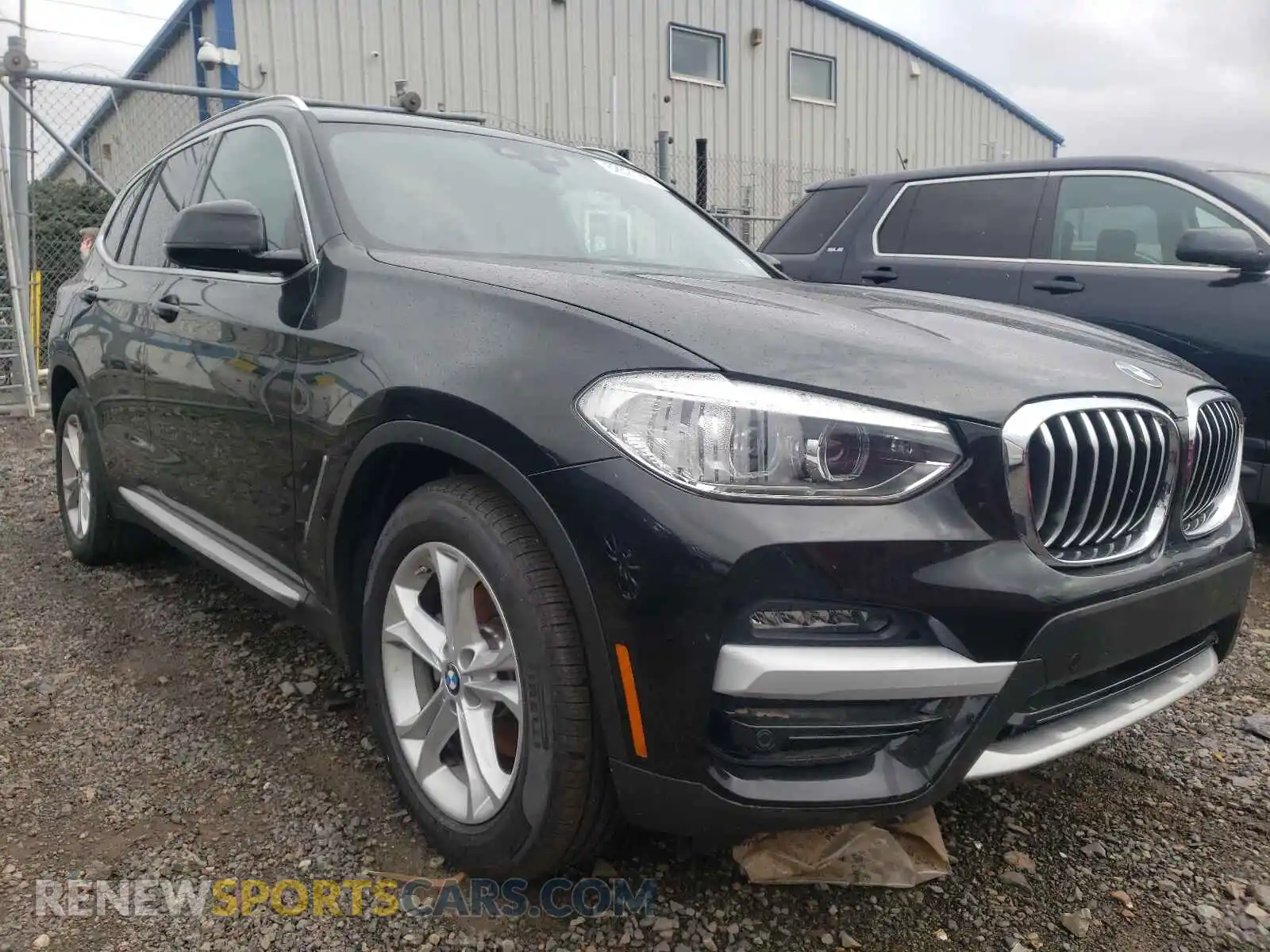 1 Photograph of a damaged car 5UXTY5C09M9G13283 BMW X3 2021