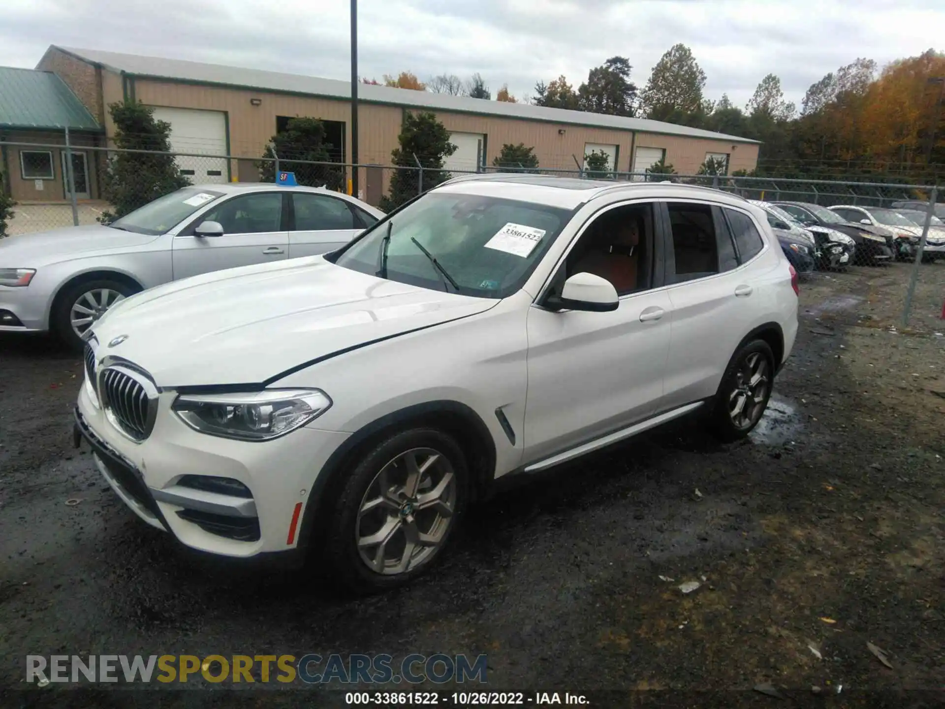 2 Photograph of a damaged car 5UXTY5C09M9G57235 BMW X3 2021