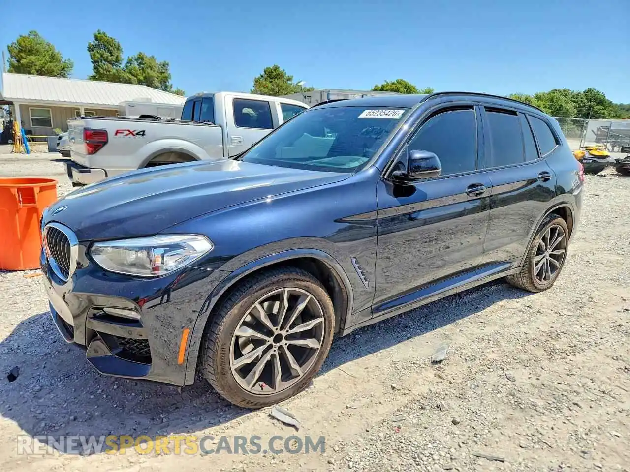 1 Photograph of a damaged car 5UXTY5C0XM9E27218 BMW X3 2021