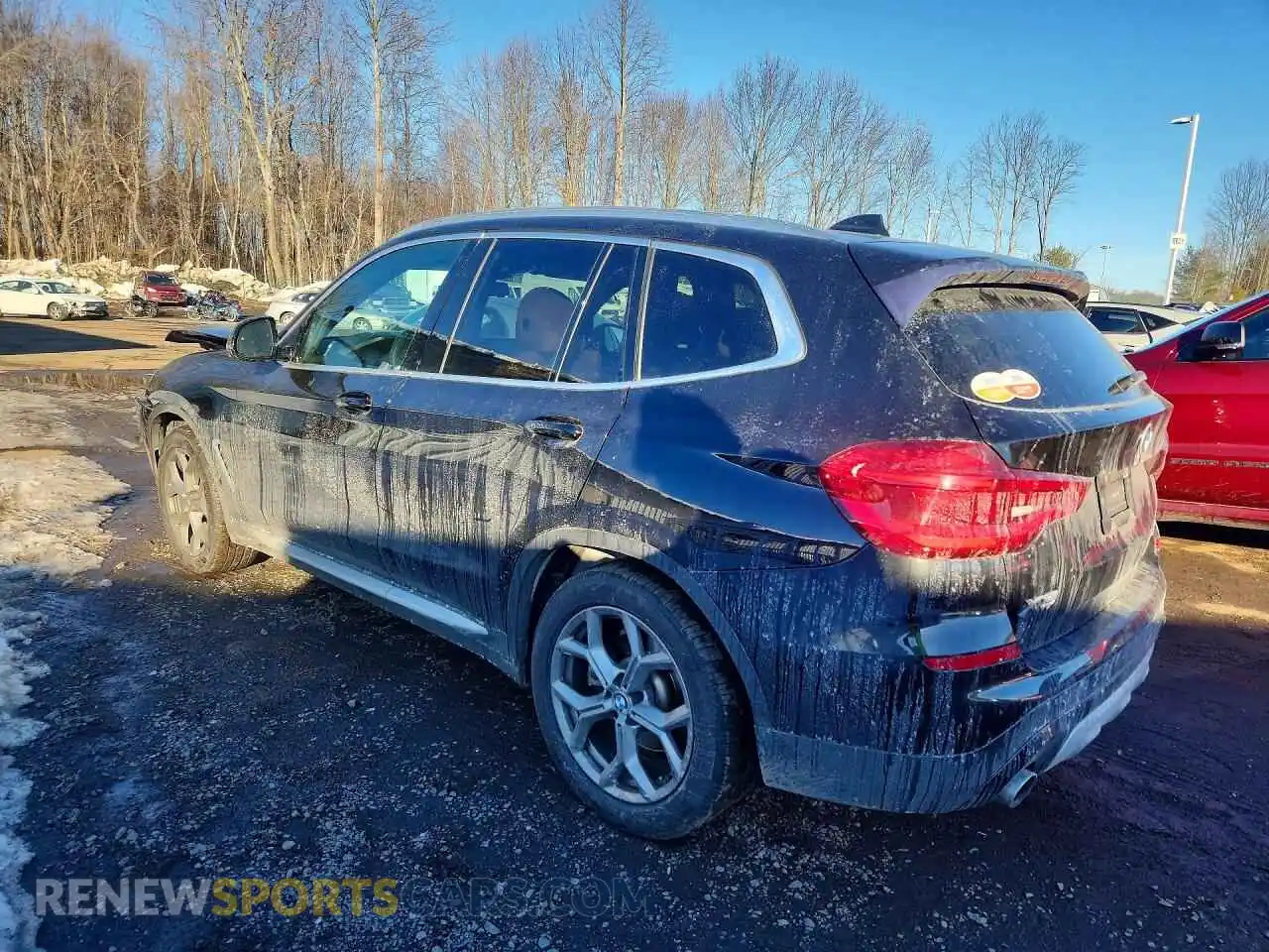 2 Photograph of a damaged car 5UXTY5C0XM9F63073 BMW X3 2021