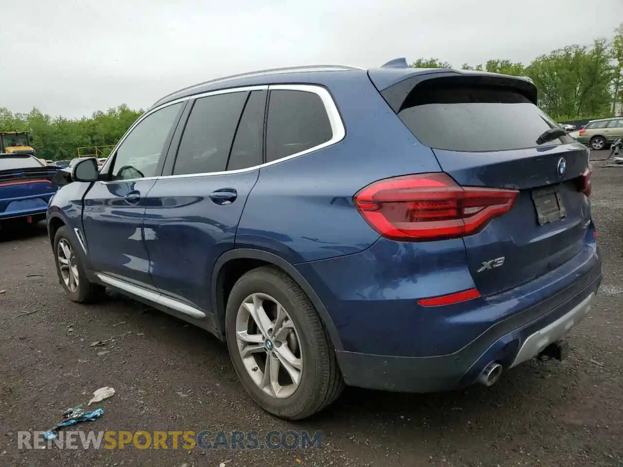 2 Photograph of a damaged car 5UXTY5C0XM9F65115 BMW X3 2021