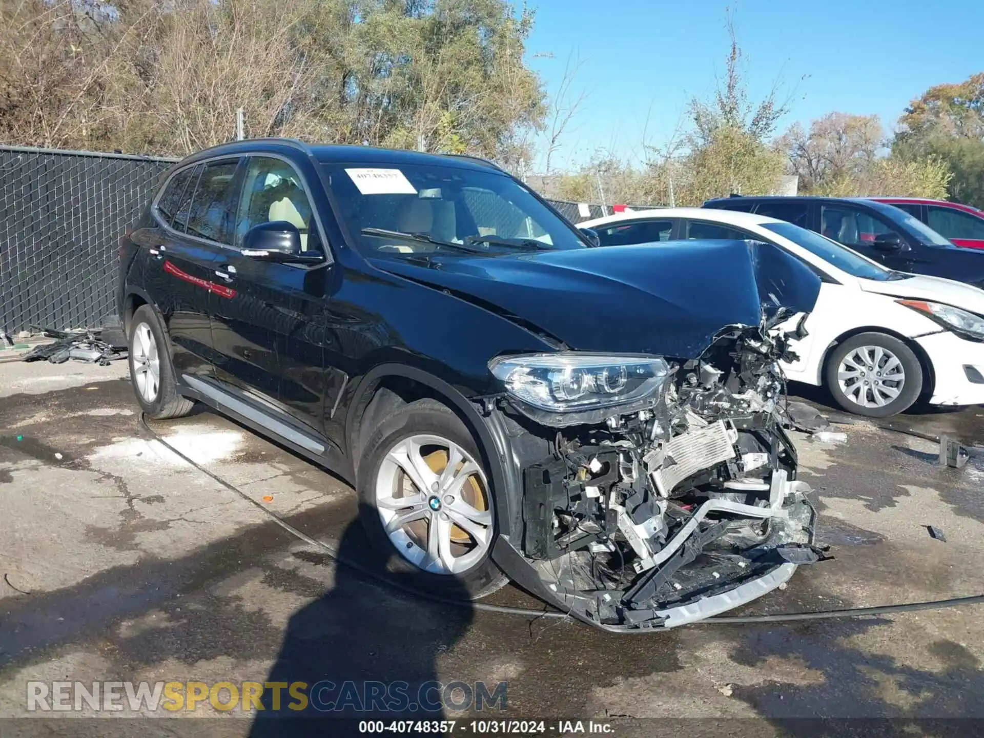 1 Photograph of a damaged car 5UXTY5C0XM9G04429 BMW X3 2021