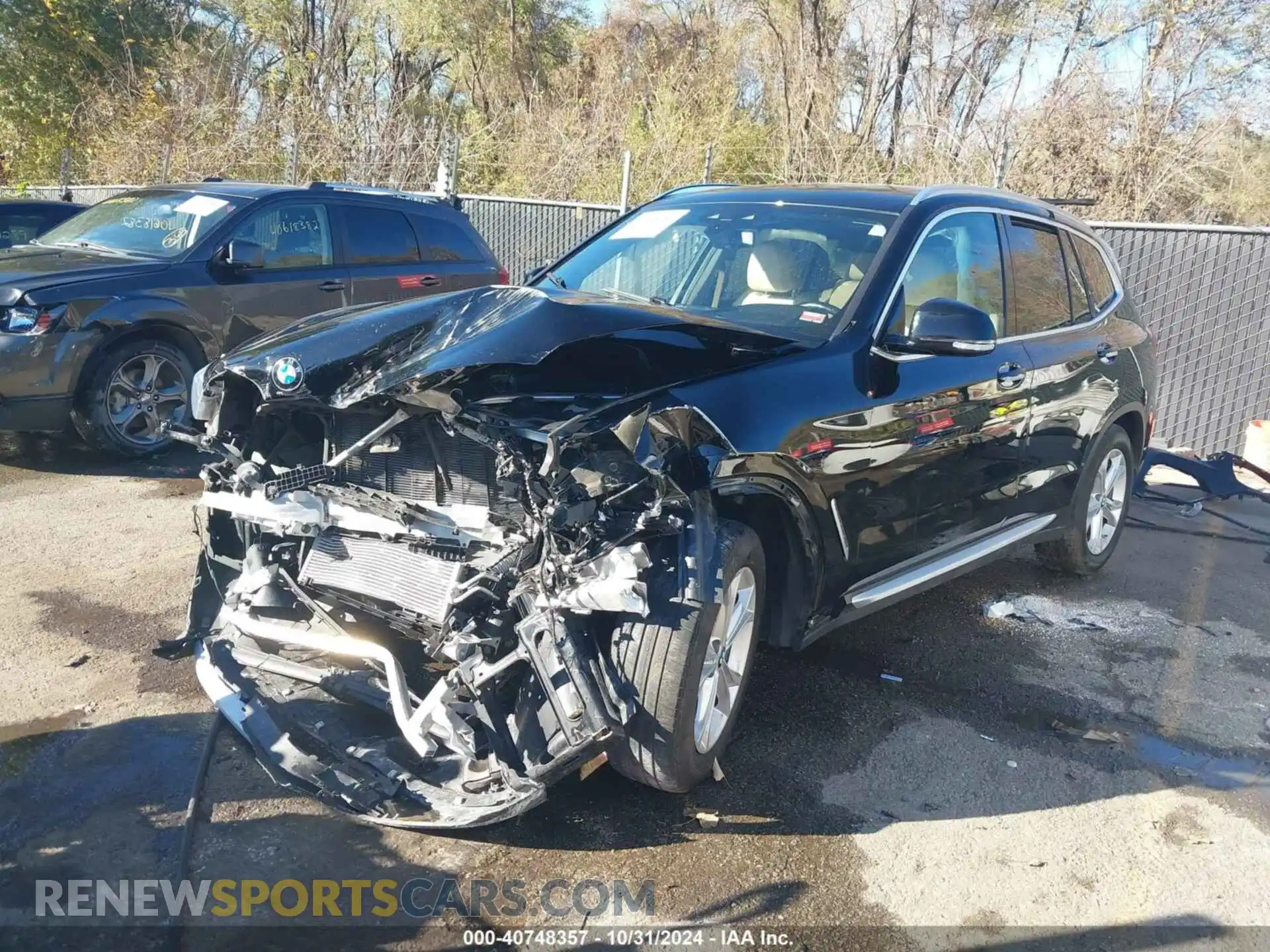 2 Photograph of a damaged car 5UXTY5C0XM9G04429 BMW X3 2021