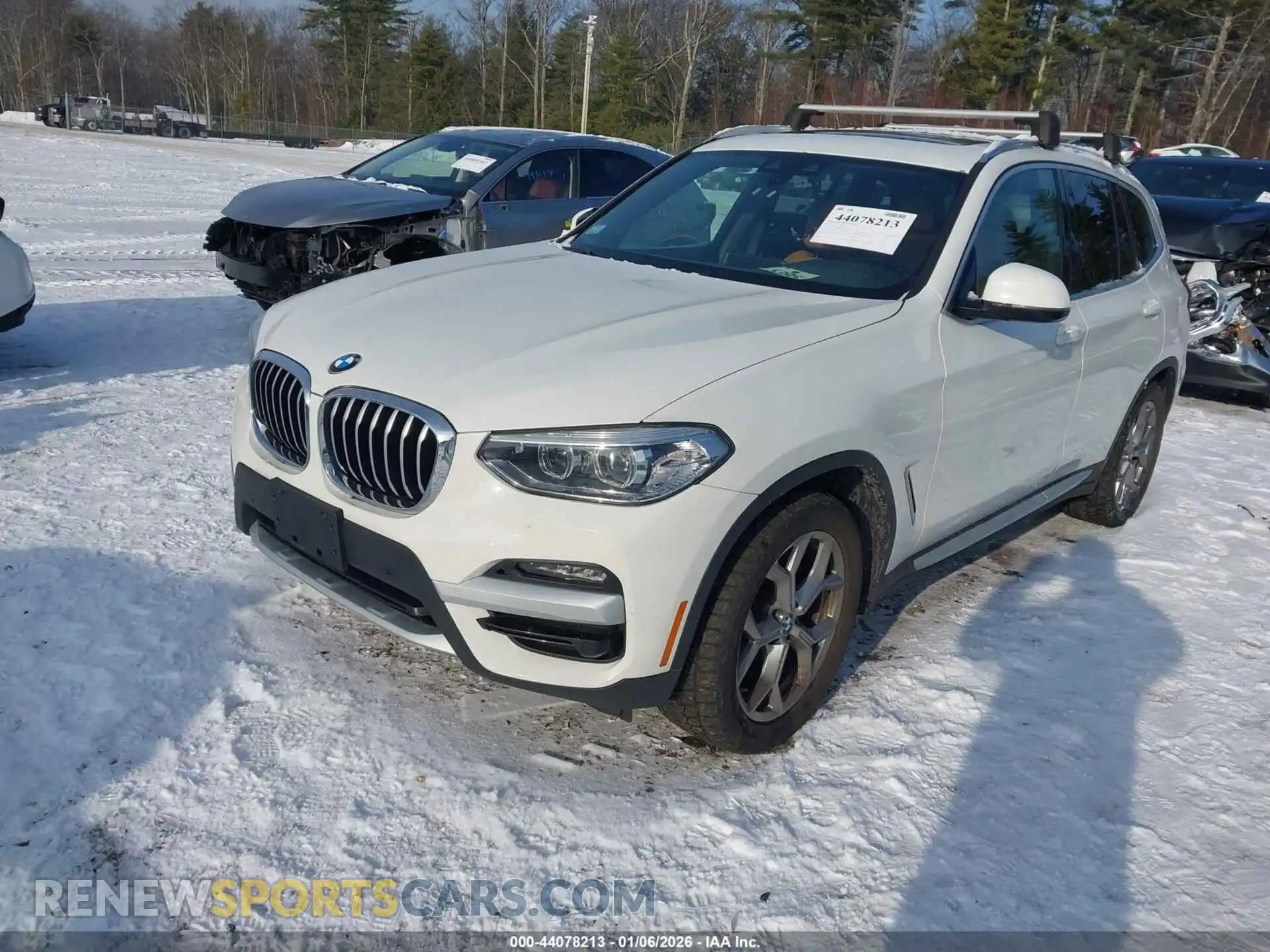 2 Photograph of a damaged car 5UXTY5C0XM9G10358 BMW X3 2021